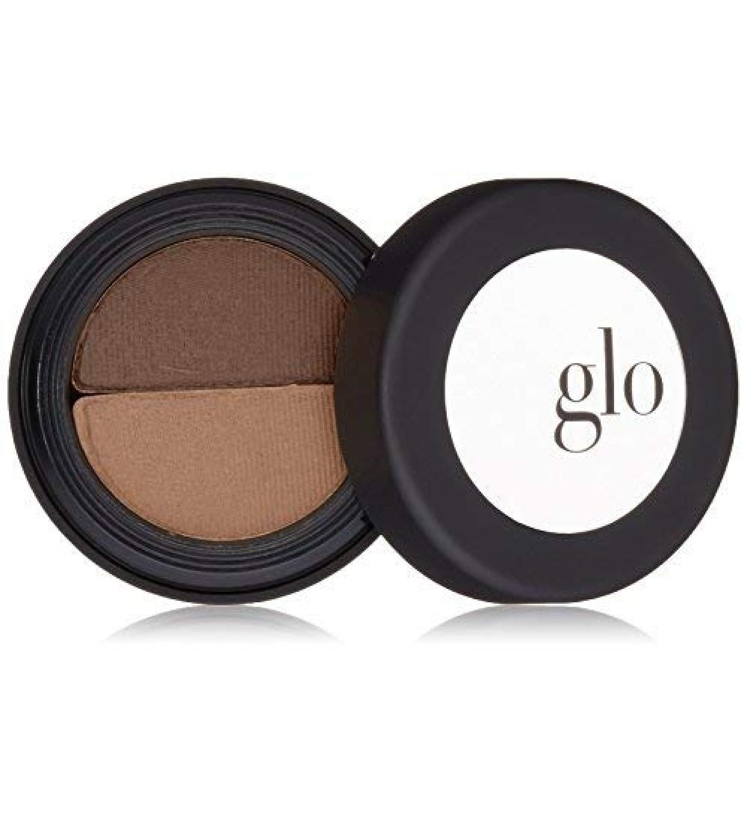 Glo Skin Beauty Brow Powder Duo | Expertly Match Any Brow Color While Softly and Naturally Filling Sparse Areas  (Brown)