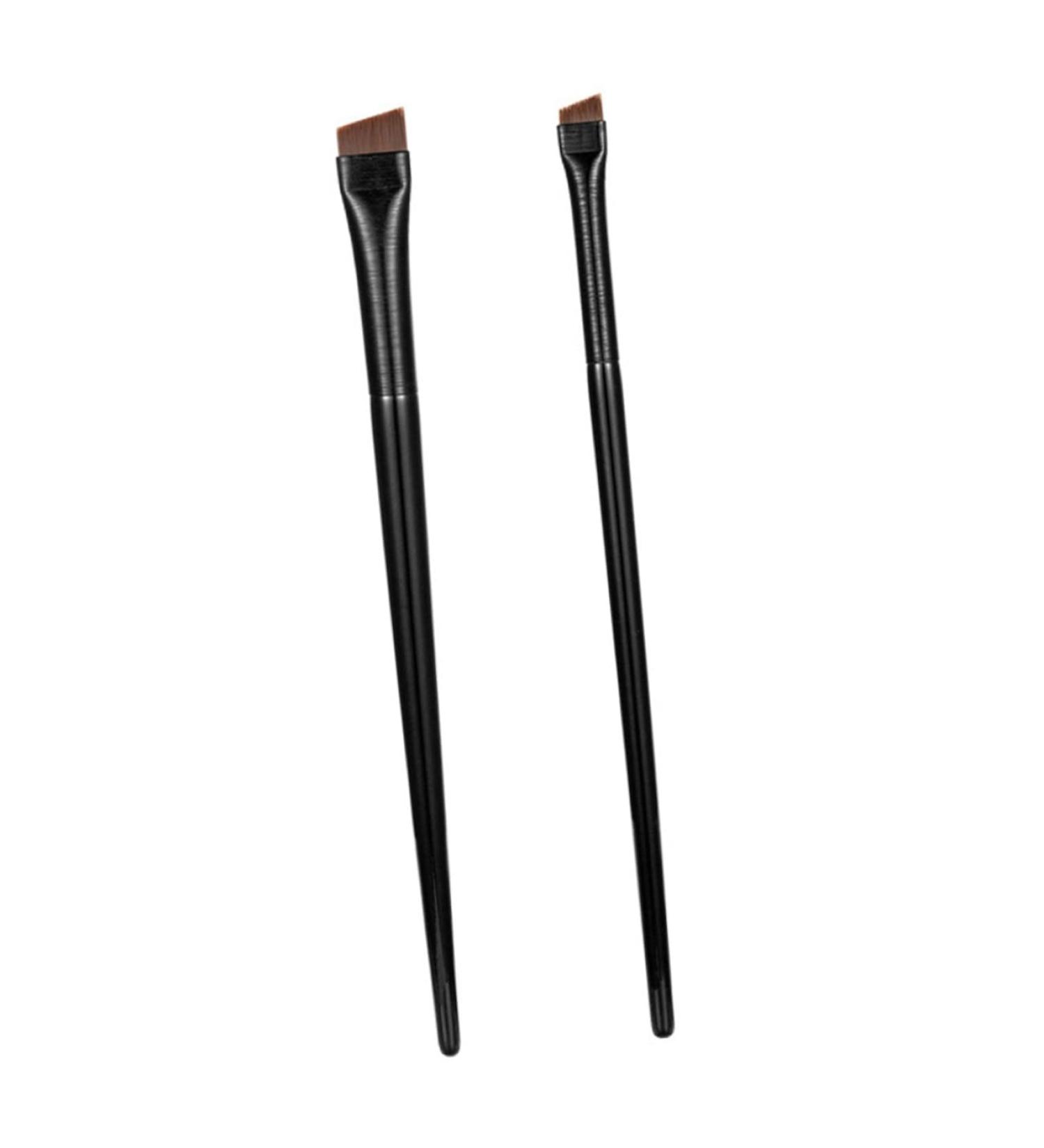 LALAFINA 3 sets Makeup Fine Angled Eyebrow Thin Slanted Eyeliner Ultra 14X1.5CM Black - Buy Online on GoSupps.com
