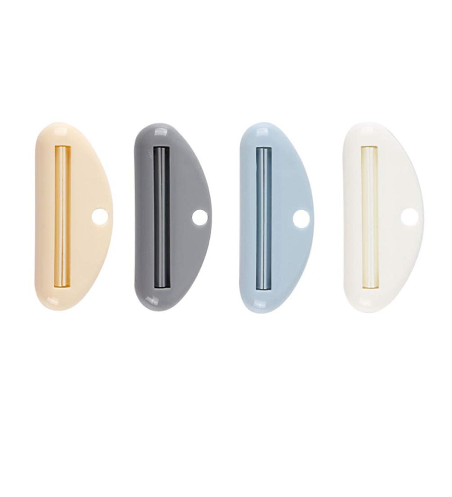 TOPBATHY 4pcs Manual Toothpaste Squeezers Dispenser Toothpaste Tube Clips for Home Bathroom Accessories - Buy Online on GoSupps.com