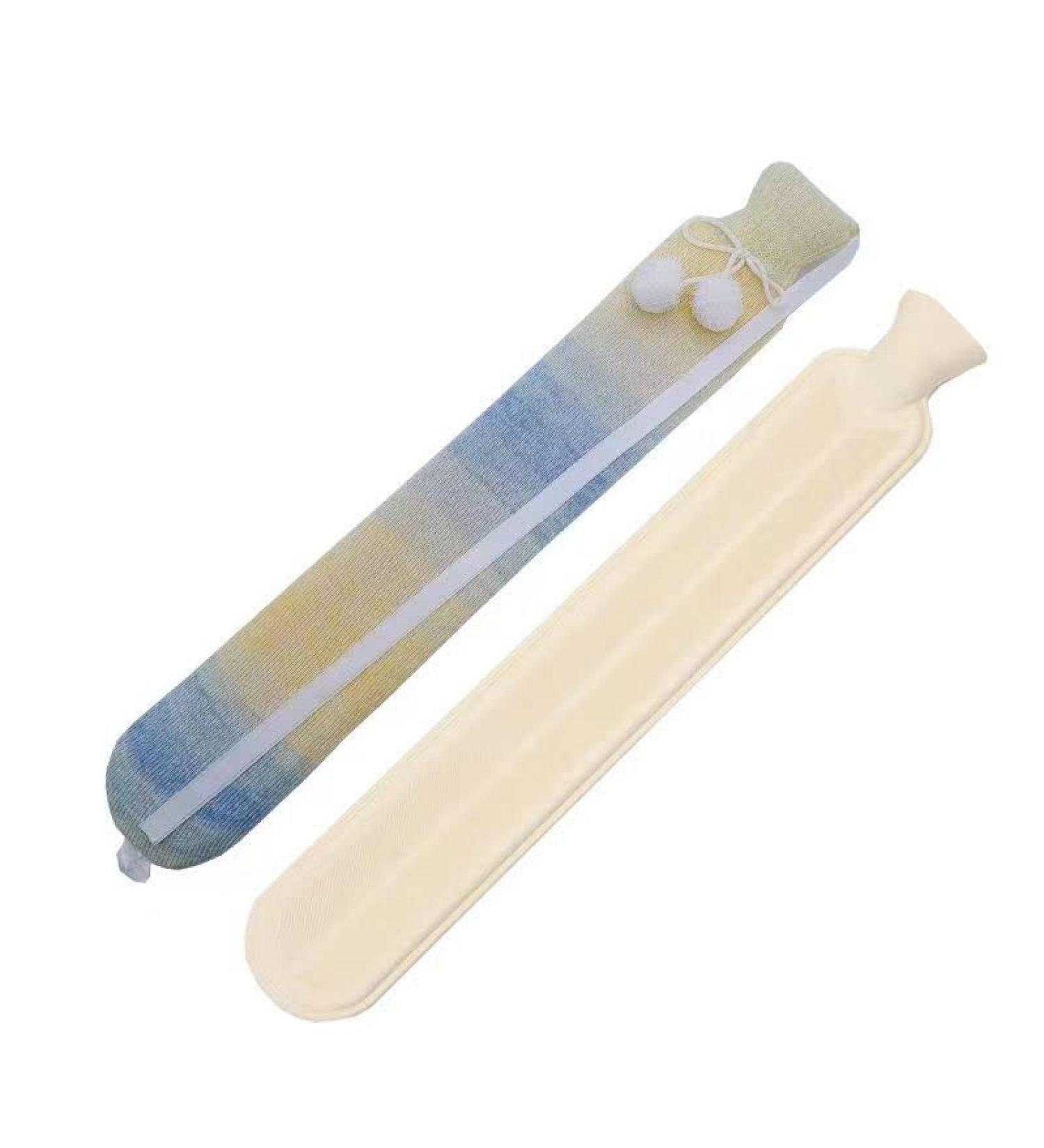 MYAMIA 2L Long Hot Water Bags with Handbag Cover | Portable Rubber Warm Bag for Waist & Neck - International Shipping Available - Buy Online on GoSupps.com