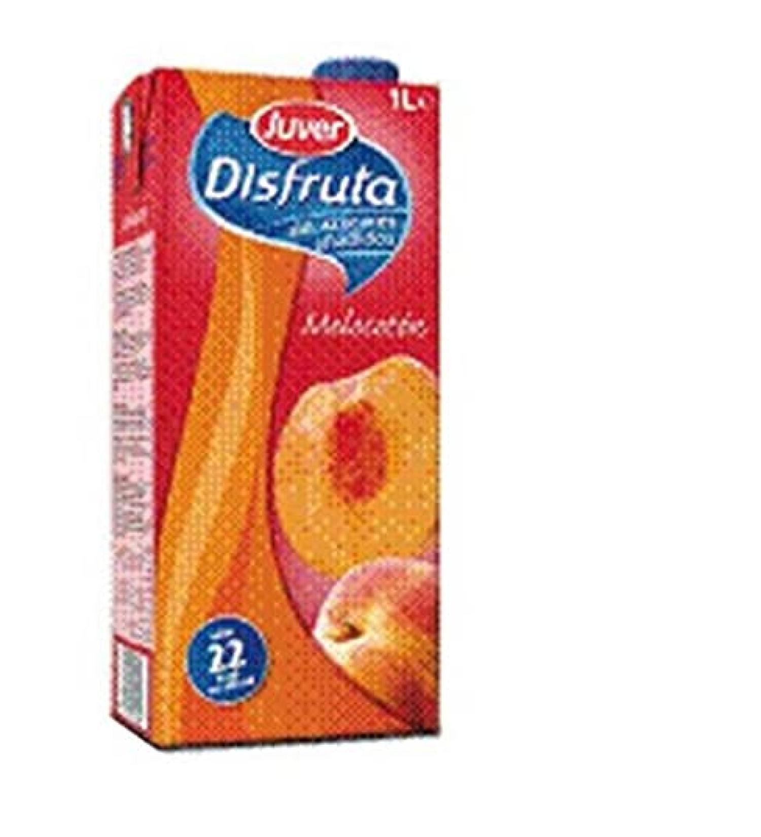 Juver JUSTE MELOCOTON JUVER PROFITE BRICK 1 litre (12 units)