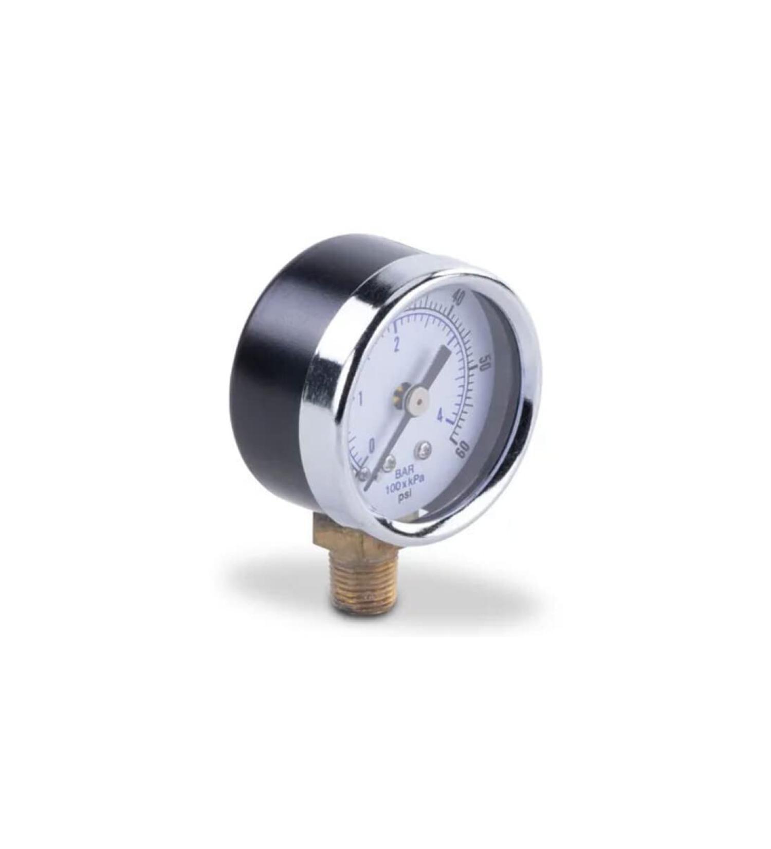 Teleflex HP6004 Gauge Bottom Mount 0-60 PSI