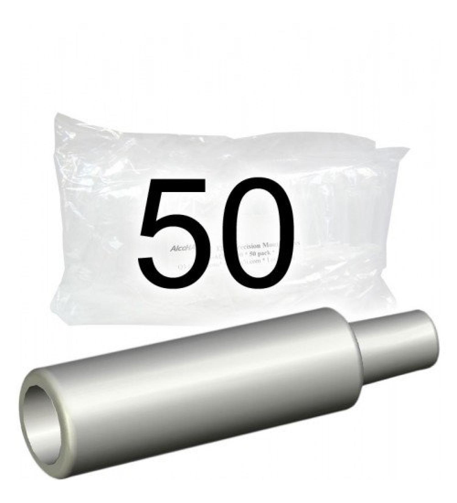 AlcoHAWK Mouthpieces - for use with AlcoHAWK PT500, AlcoHAWK Ultra Slim, & AlcoHAWK Precision, Pack of 50 50 Count (Pack of 1)