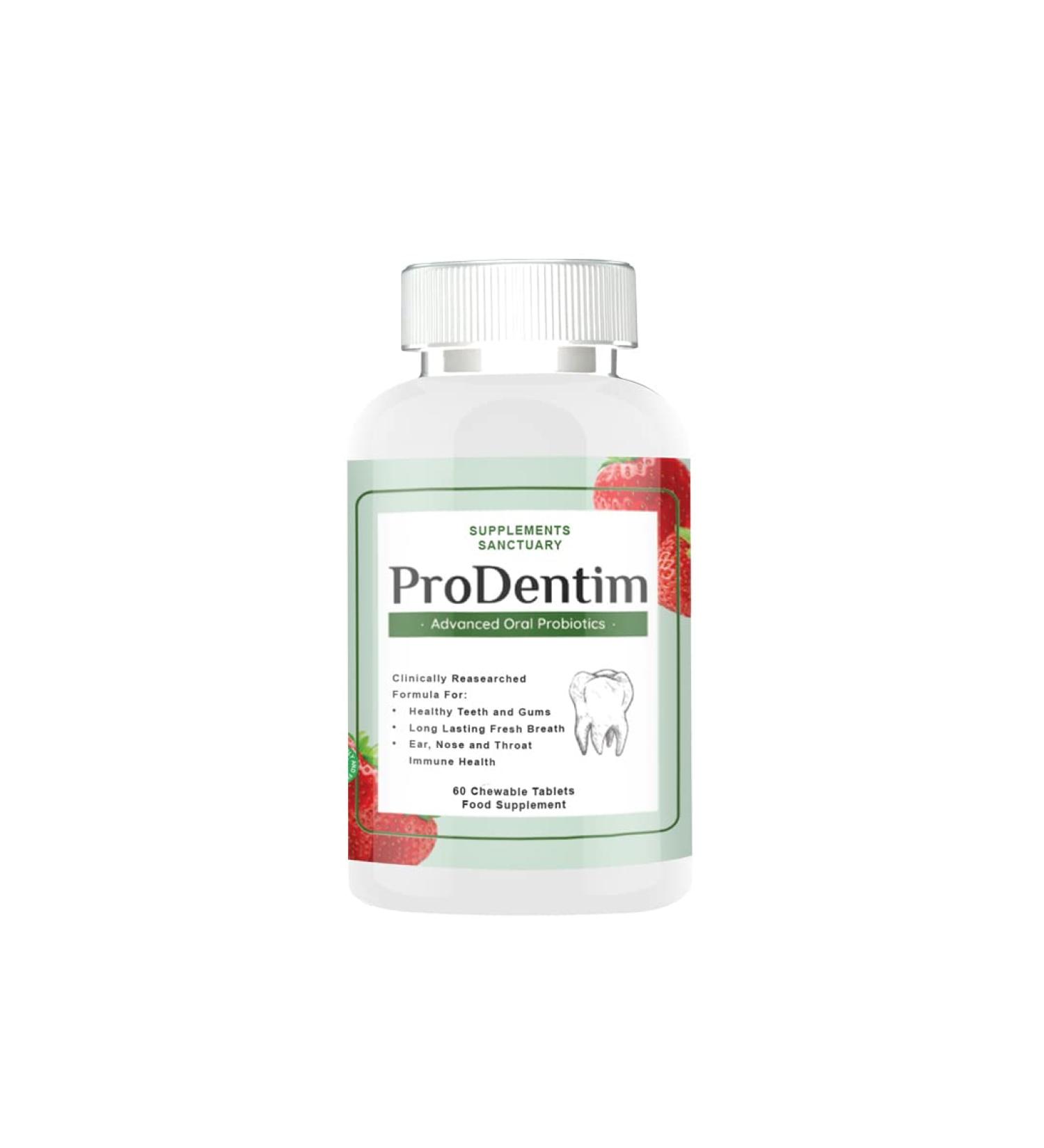 ProDentim Advanced Oral Probiotics - 60 Chewable Tablets for Gum Health - Buy Online on GoSupps.com