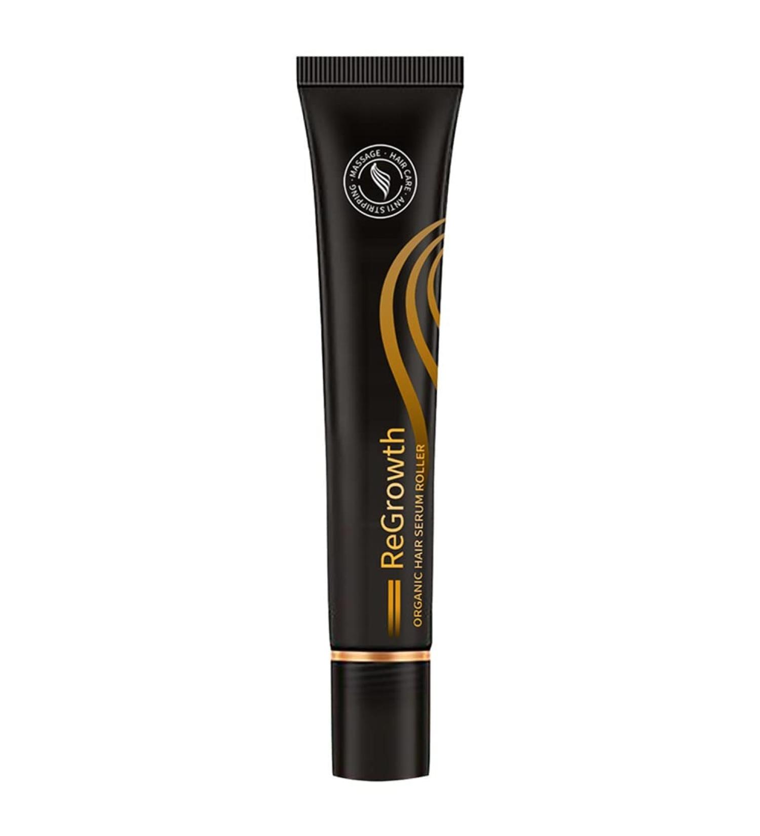 Hocossy Regrowth Organic Hair Serum Roller Set - Scalp Roll-on for Men & Women | Natural Hair Thicker Treatment 20ml - Buy Online on GoSupps.com