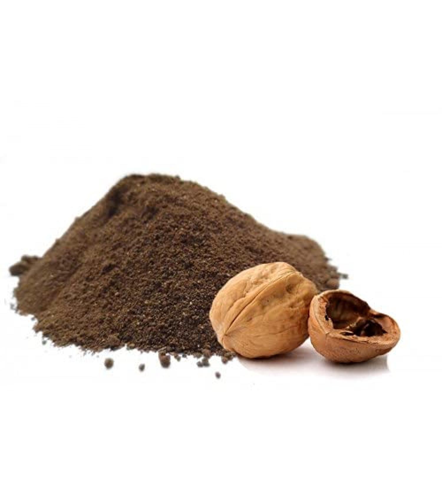100g Walnut Bowl in Natural Powder - Excellent Quality - Resealable Kraft Bag - 100g - Buy Online on GoSupps.com