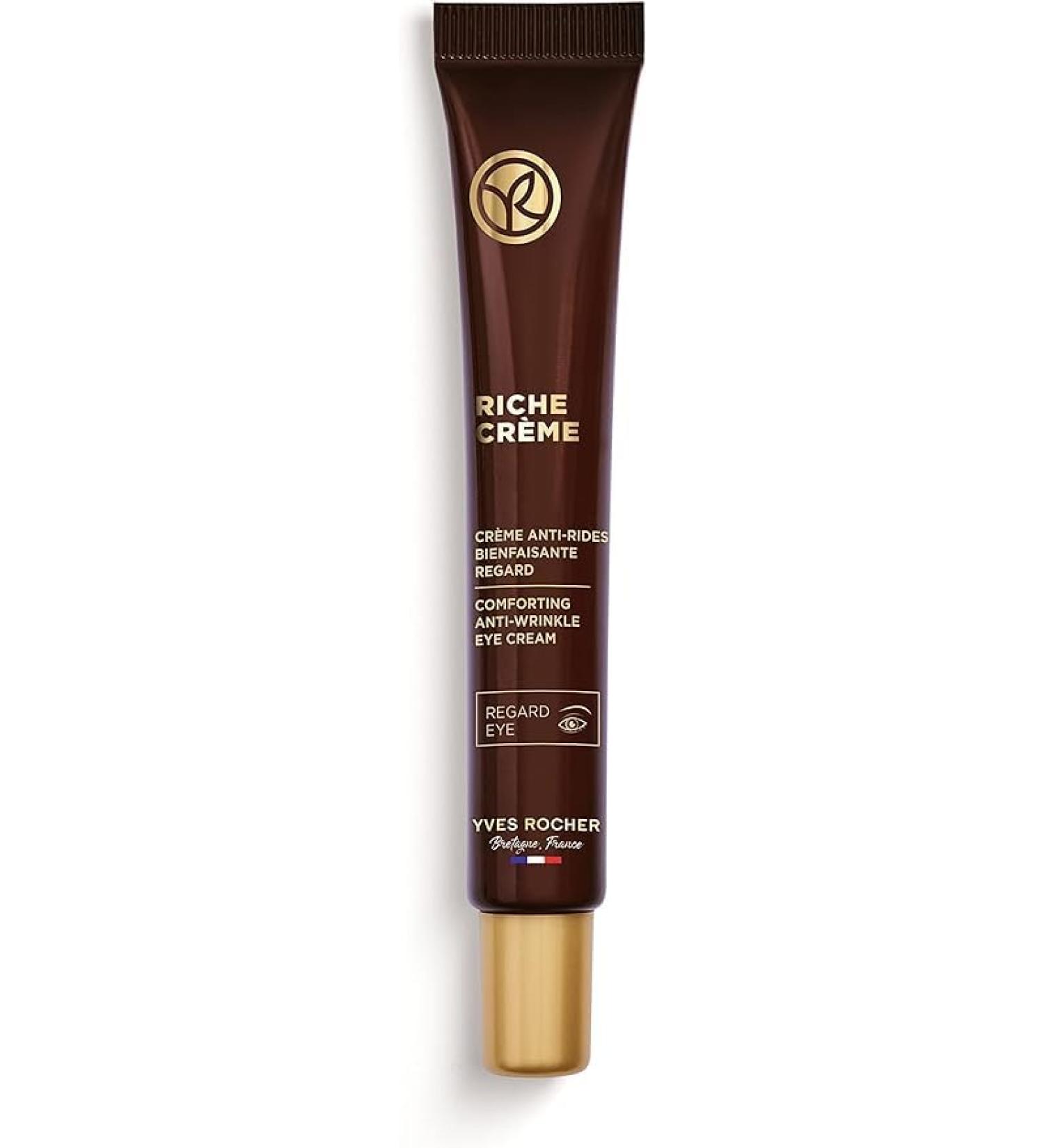 Yves Rocher Eye Cream Riche Cr me Comforting Cream with precious oils for Mature Skin + Dry skin 14 ml tube (Anti-Wrinkle Eye Cream) - Buy Online on GoSupps.com