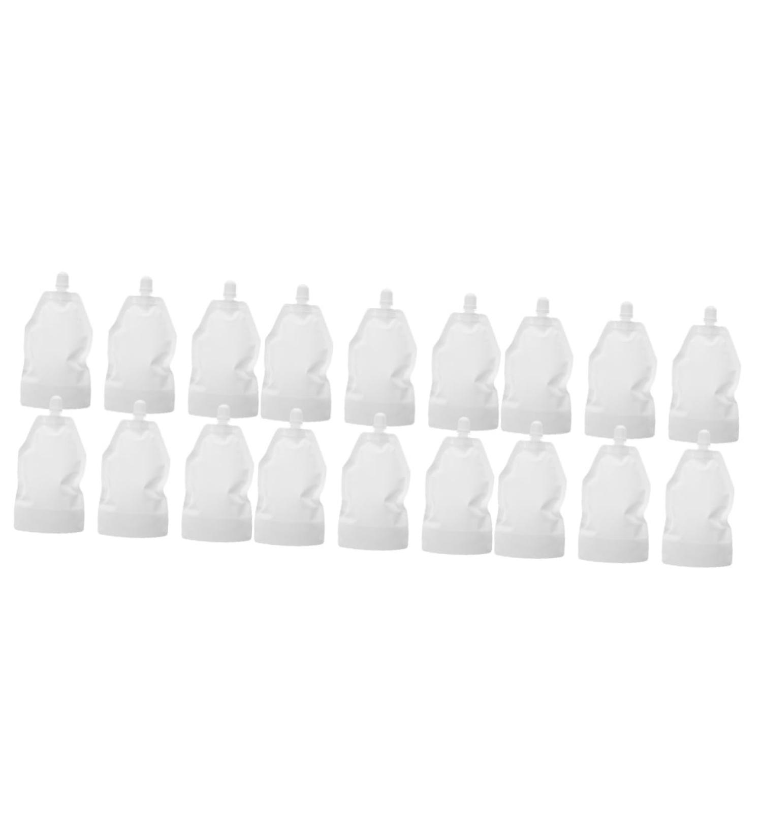 Beavorty 18 Pcs Cosmetic Packaging Bag Shampoo Exfoliating Body Scrub Refillable Pouches Travel Anti-Off - Buy Online on GoSupps.com