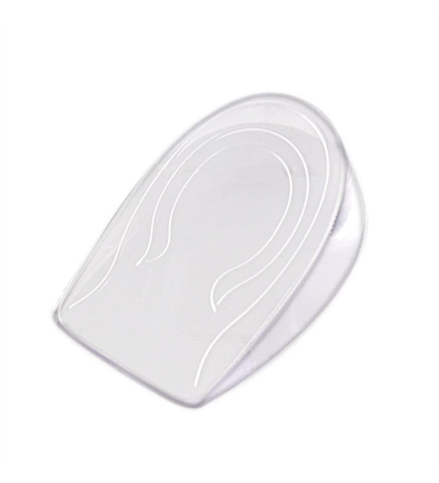 Buy Heel Cups GEL Shoe Lift Cushion - Shock Absorption for Spurs & Blister Prevention - Comfort Liner for Adults (Clear S & Large - Buy Online on GoSupps.com