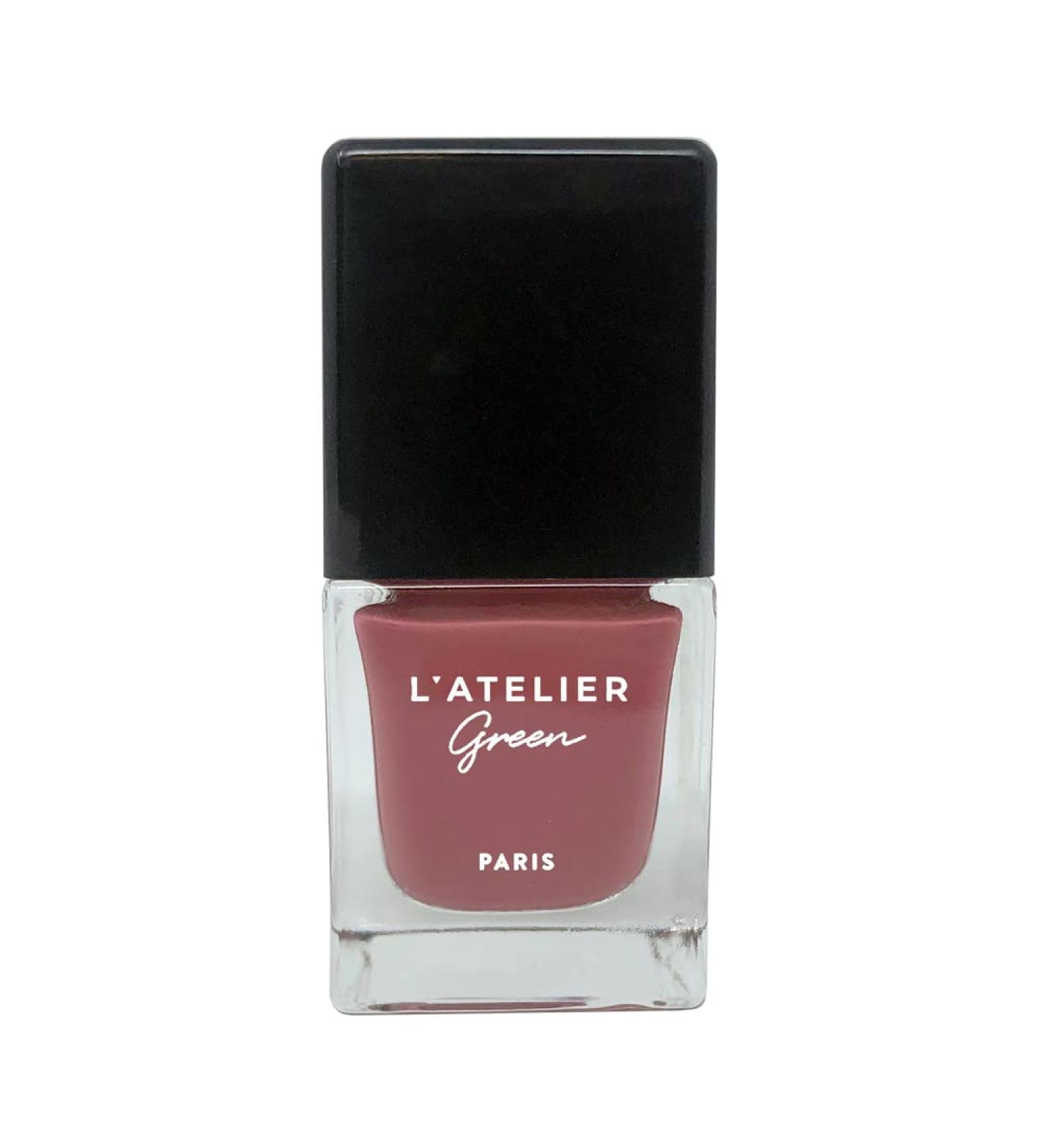 L Atelier Green Paris - Breathable 85% Plant-Based Halal & Vegan Nail Polish. Infused with Organic Oils Made in France - 10.5ml (Mama Mia) - Buy Online on GoSupps.com