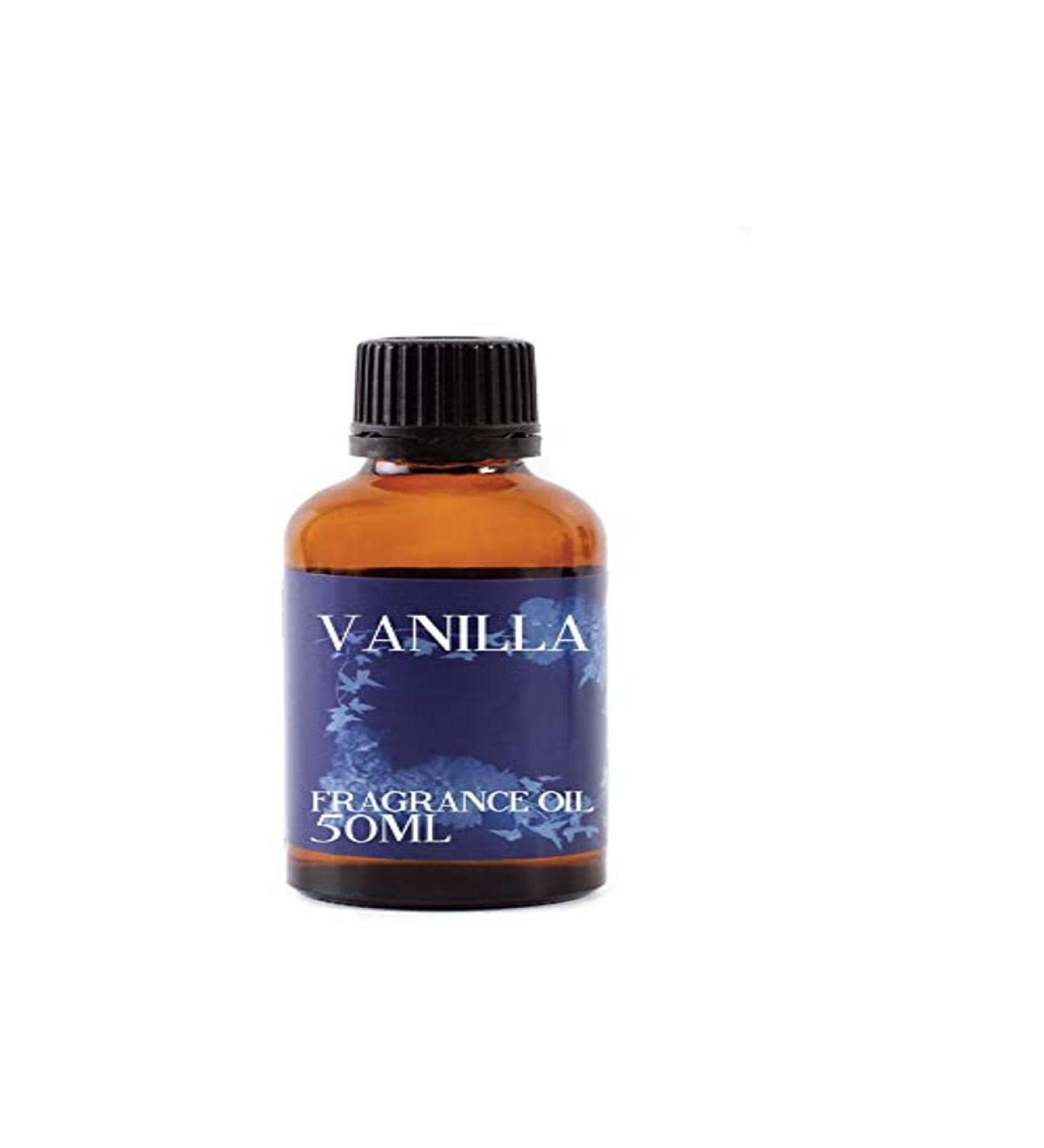 Mystic Moments | Vanilla Fragrance Oil - 50ml - Perfect for Soaps Candles Bath Bombs Oil Burners Diffusers and Skin & Hair Care Items Vanilla 50 ml