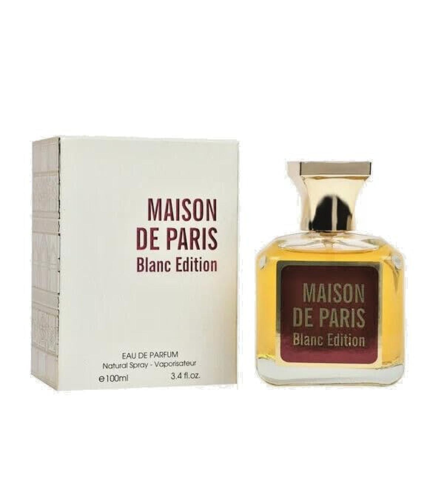Maison De Paris Blanc Edition Eau De Parfum 100ml