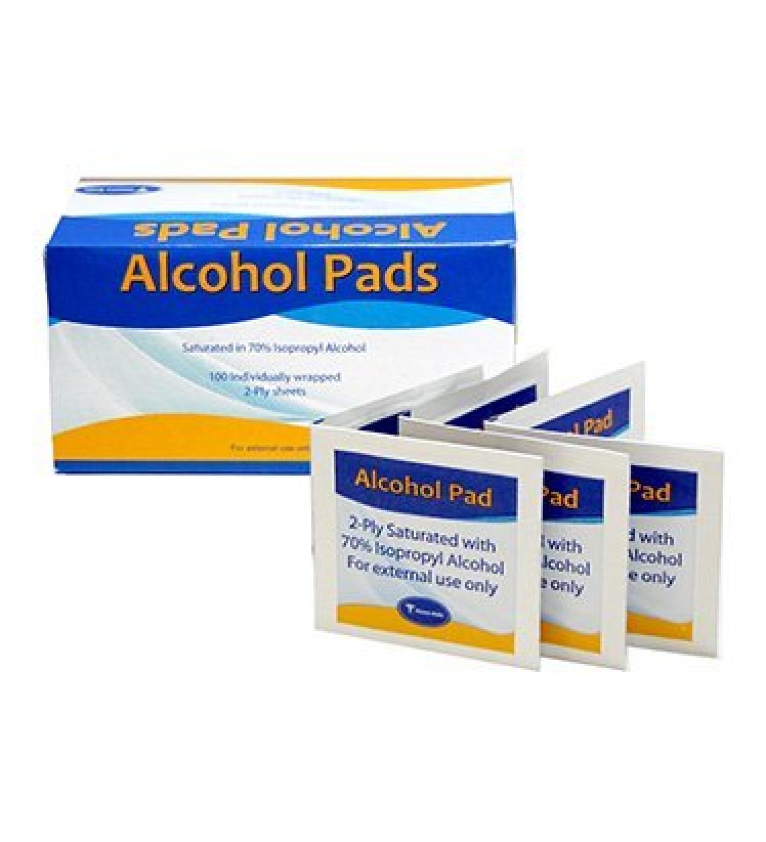 Easy Comfort Alcohol Cleaning Pads - 400 Count - Buy Online on GoSupps.com