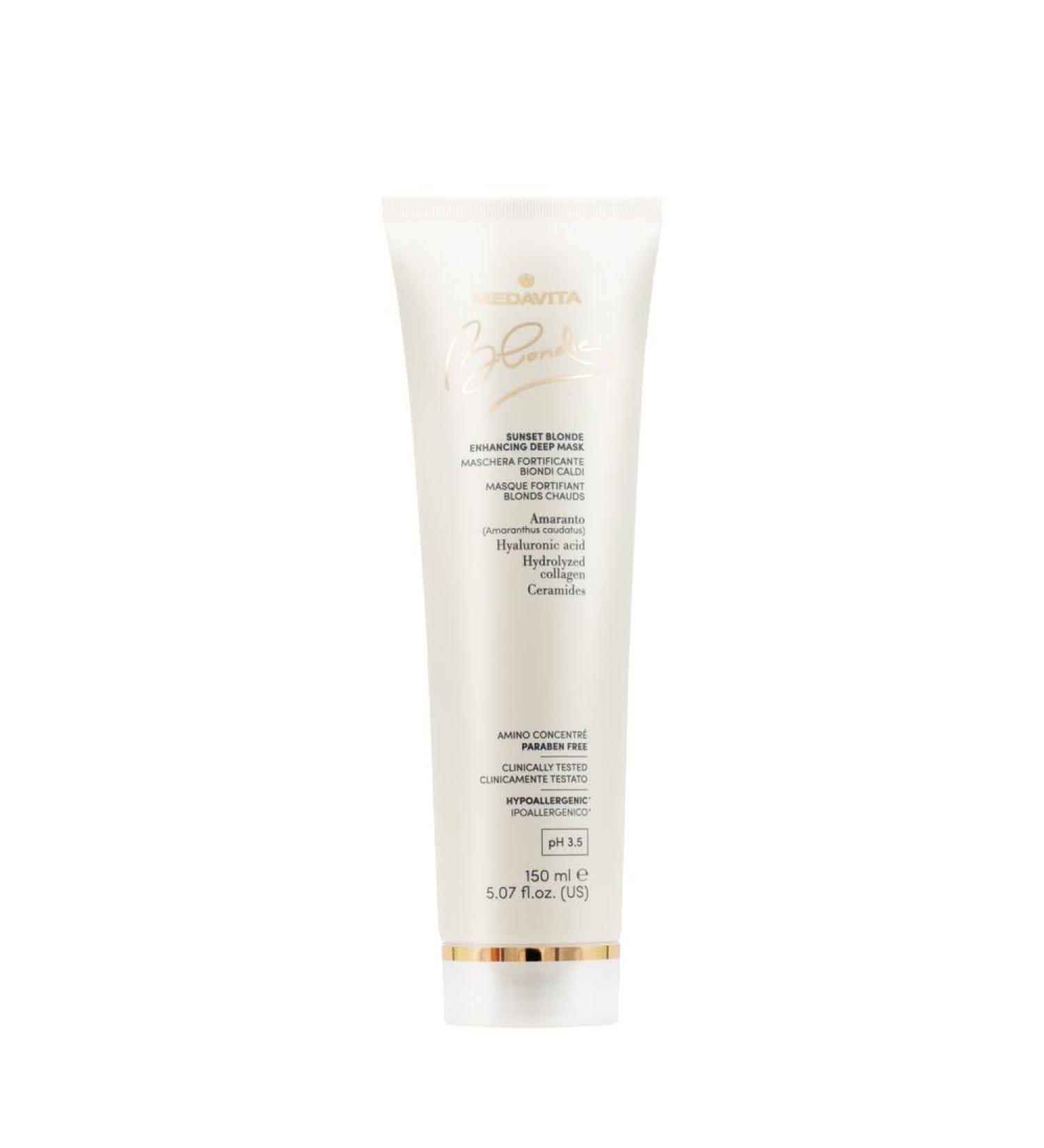 Medavita Sunset Blonde enhancing deep mask 150ml