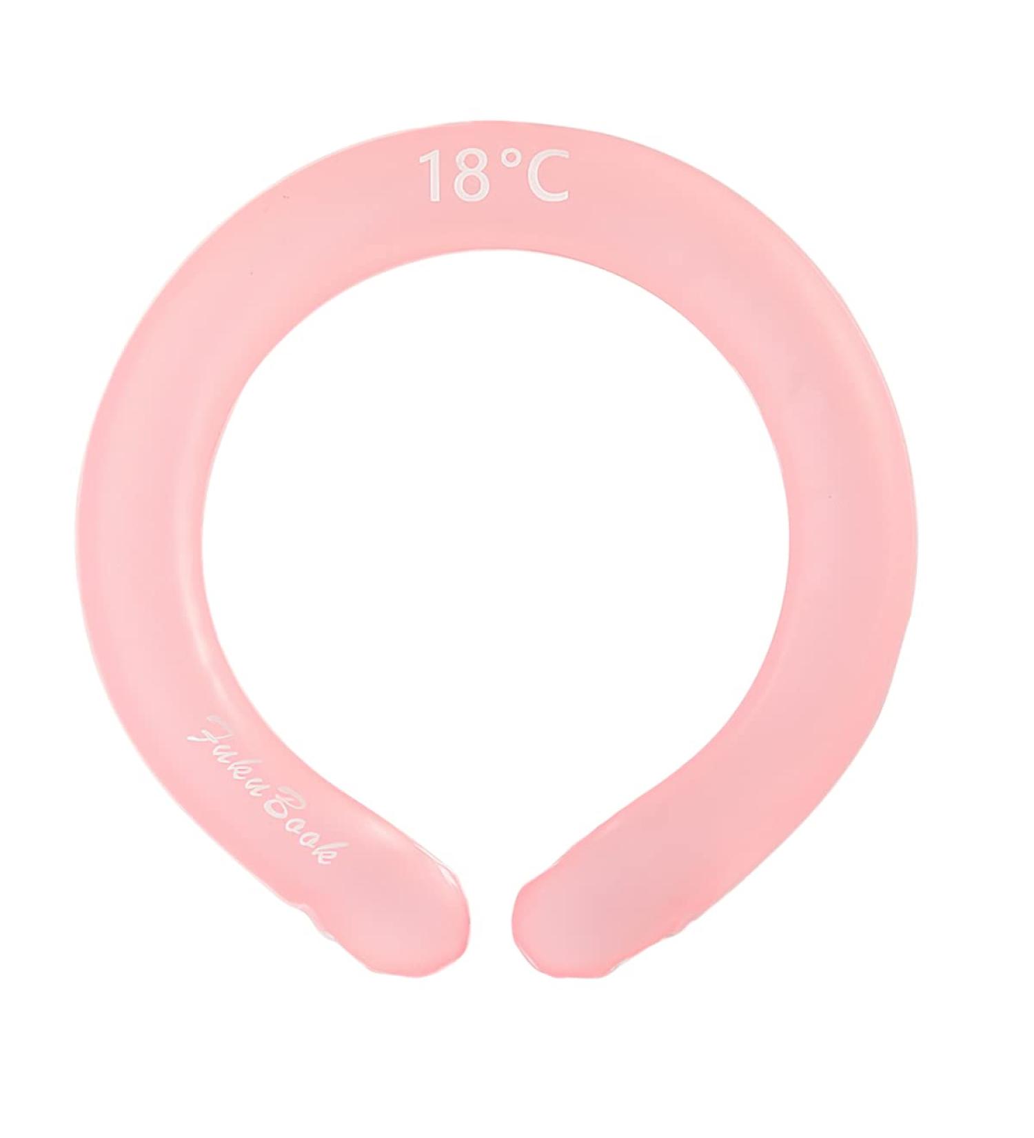 Buy Rosyfate Reusable Neck Cooler - Portable Cooling Neck Wrap for Summer Heat Relief (Pink) - Buy Online on GoSupps.com