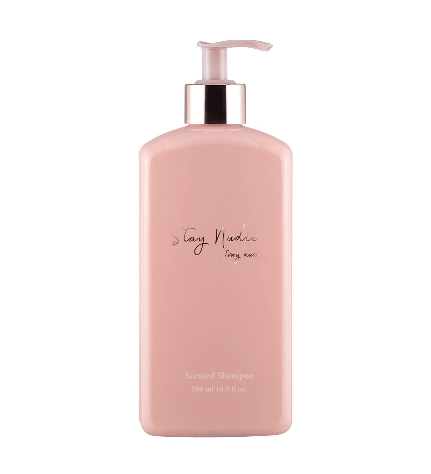 Buy Stay Nudie Scented Shampoo - Ivory Musc (16.9 Fl Oz 500ml) | International Shipping Available - Buy Online on GoSupps.com