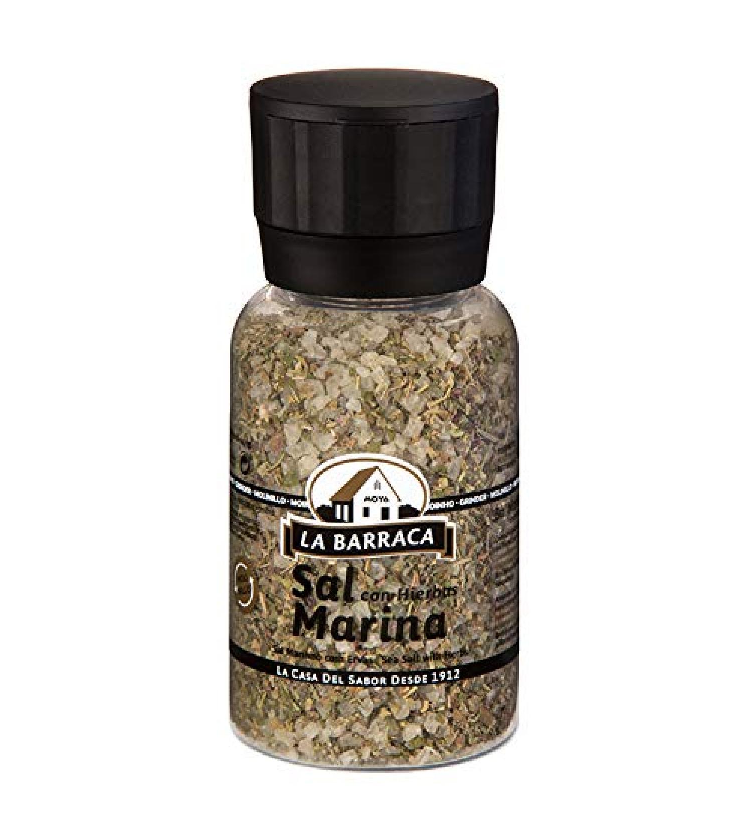 FRUTITOSCOM Grinder XL sea salt with herbs LA BARRACA 250 Gr