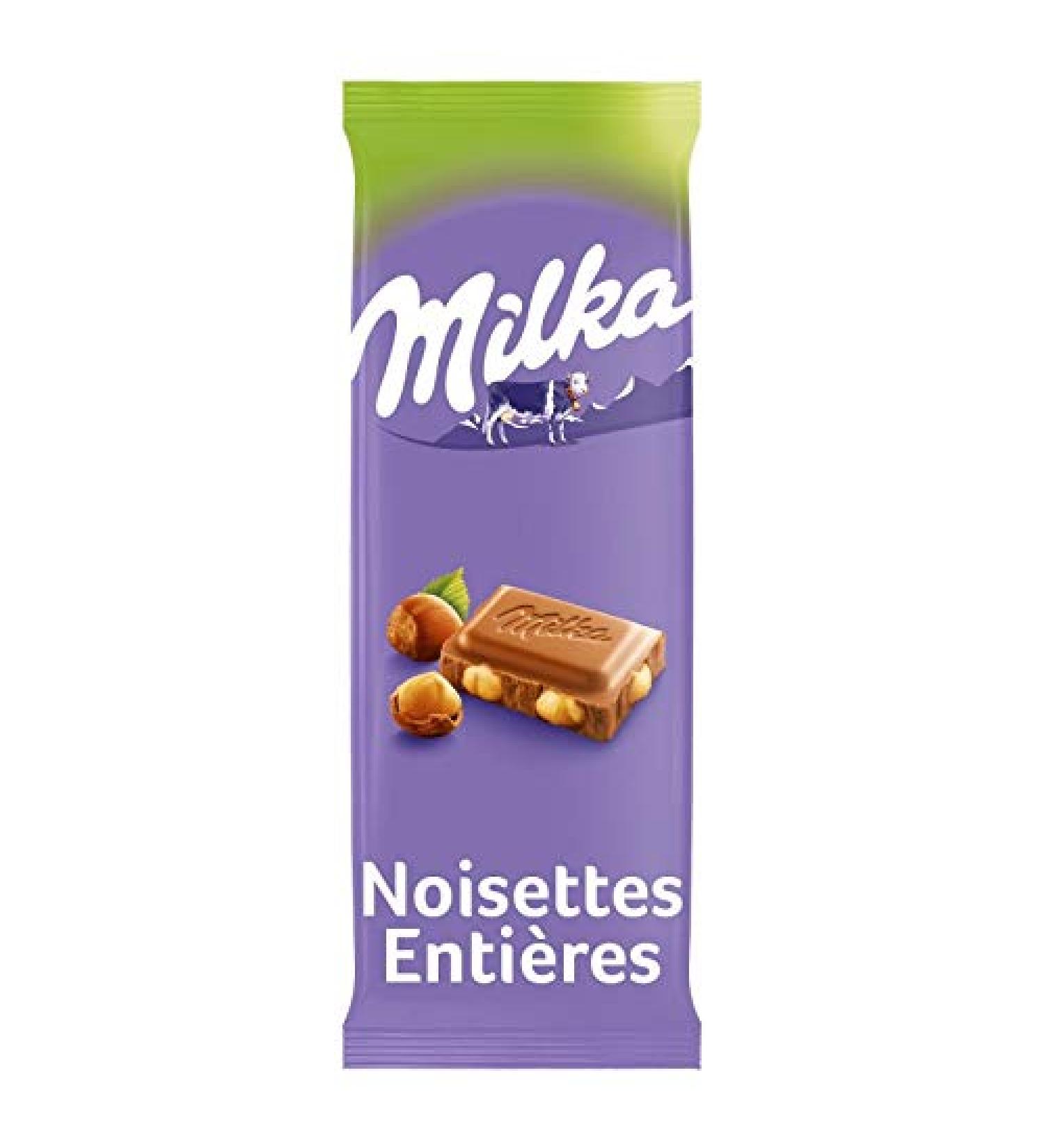 MILKA - Milk Hazelnuts Whole 200G - Four Items