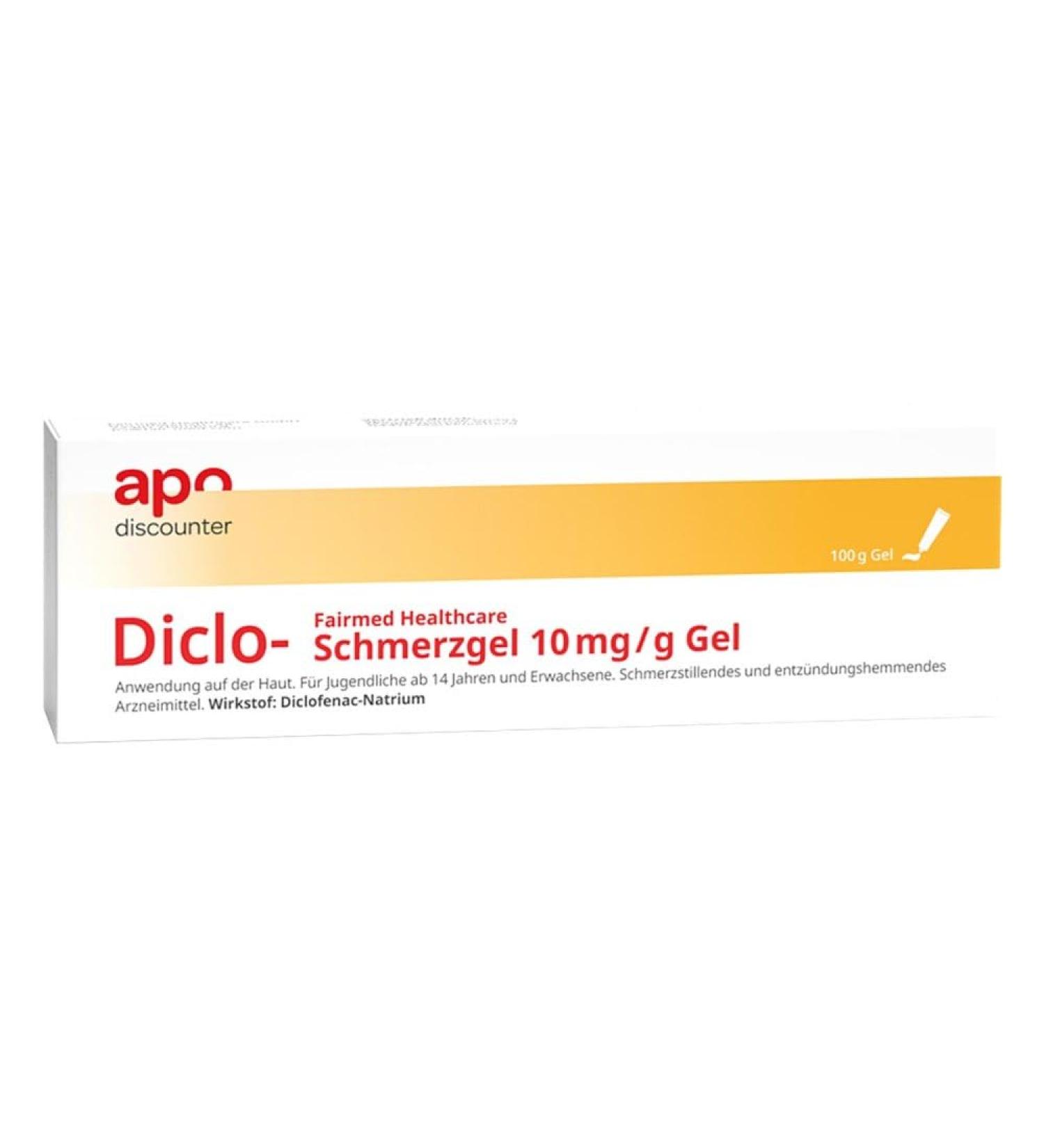 Buy Diclofenac Pain Gel 100g - Fast Relief for Muscle & Joint Pain | International Shipping Available - Buy Online on GoSupps.com