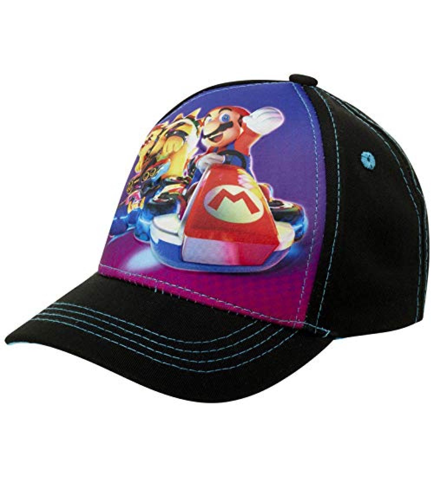 Boys Super Mario Bros. Cotton Baseball Cap (Size 4-7) | Official Super Mario 4-7 Years - Buy Online on GoSupps.com