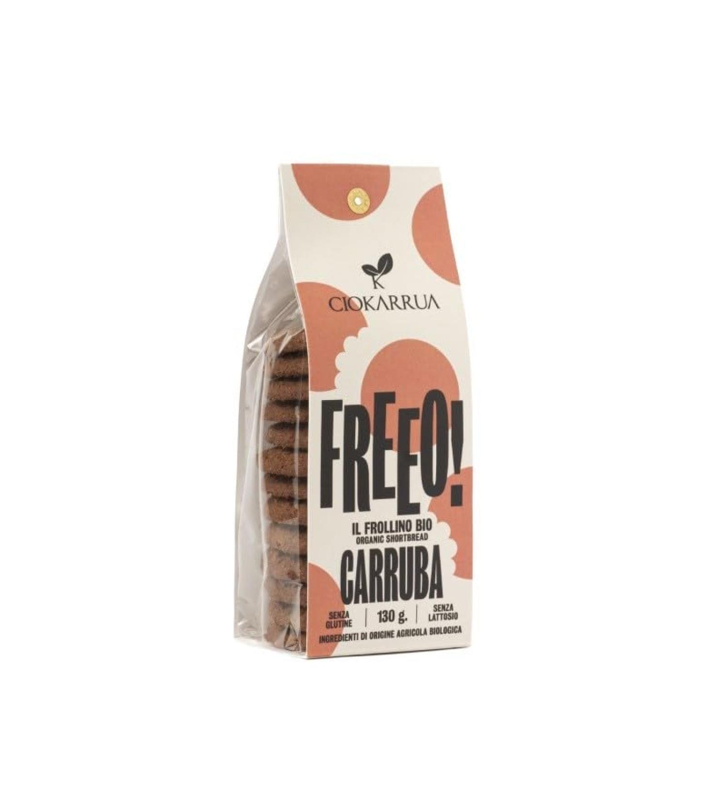 Il Tomolo free0 - Carob cookies - 130 g