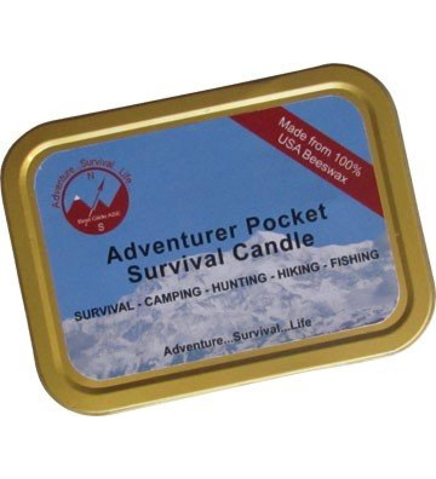 Adventurer Pocket Survival Candle - Best Glide ASE - Buy Online on GoSupps.com