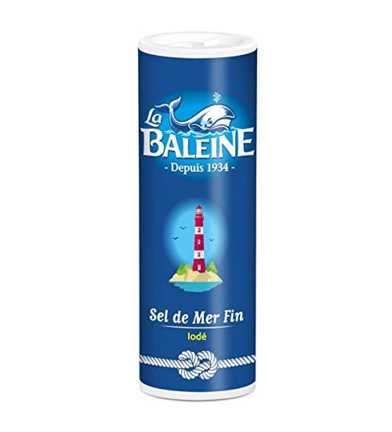 LA BALEINE - Fine Salt Shaker 250G - Pack of 3 - best offer