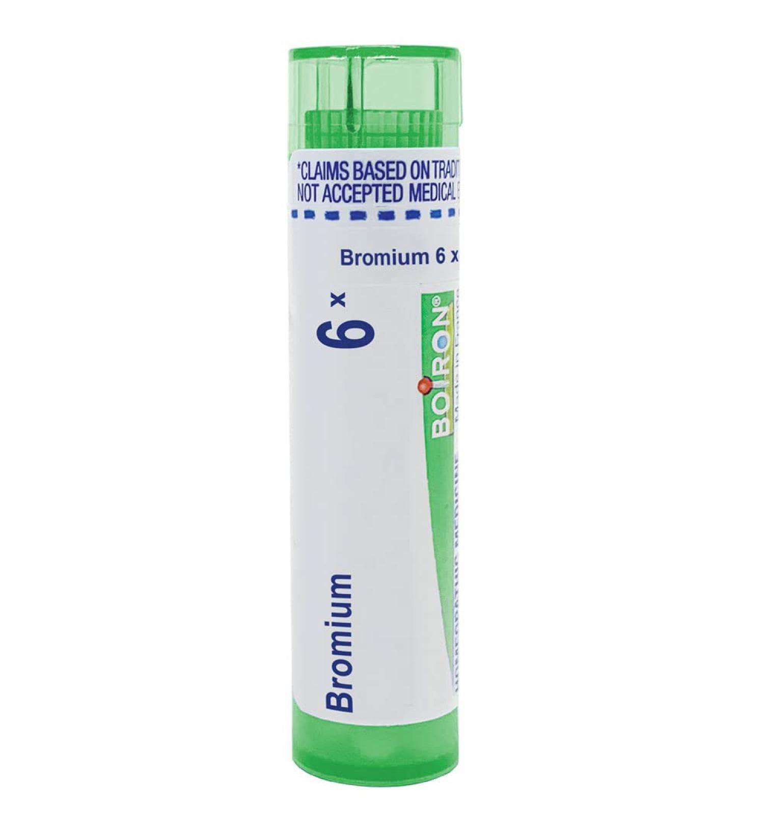 Boiron Bromium 6X MD - 80 Pellets for Sore Throat Pain Relief | Homeopathic Remedy - Buy Online on GoSupps.com