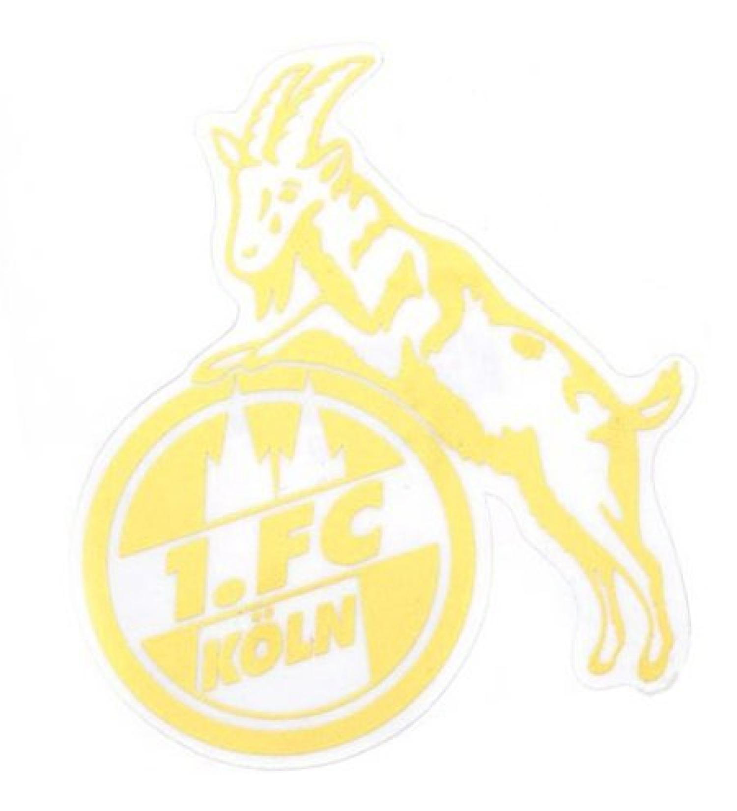 STICKER DECAL transparent (gold) 1. FC K LN NEW