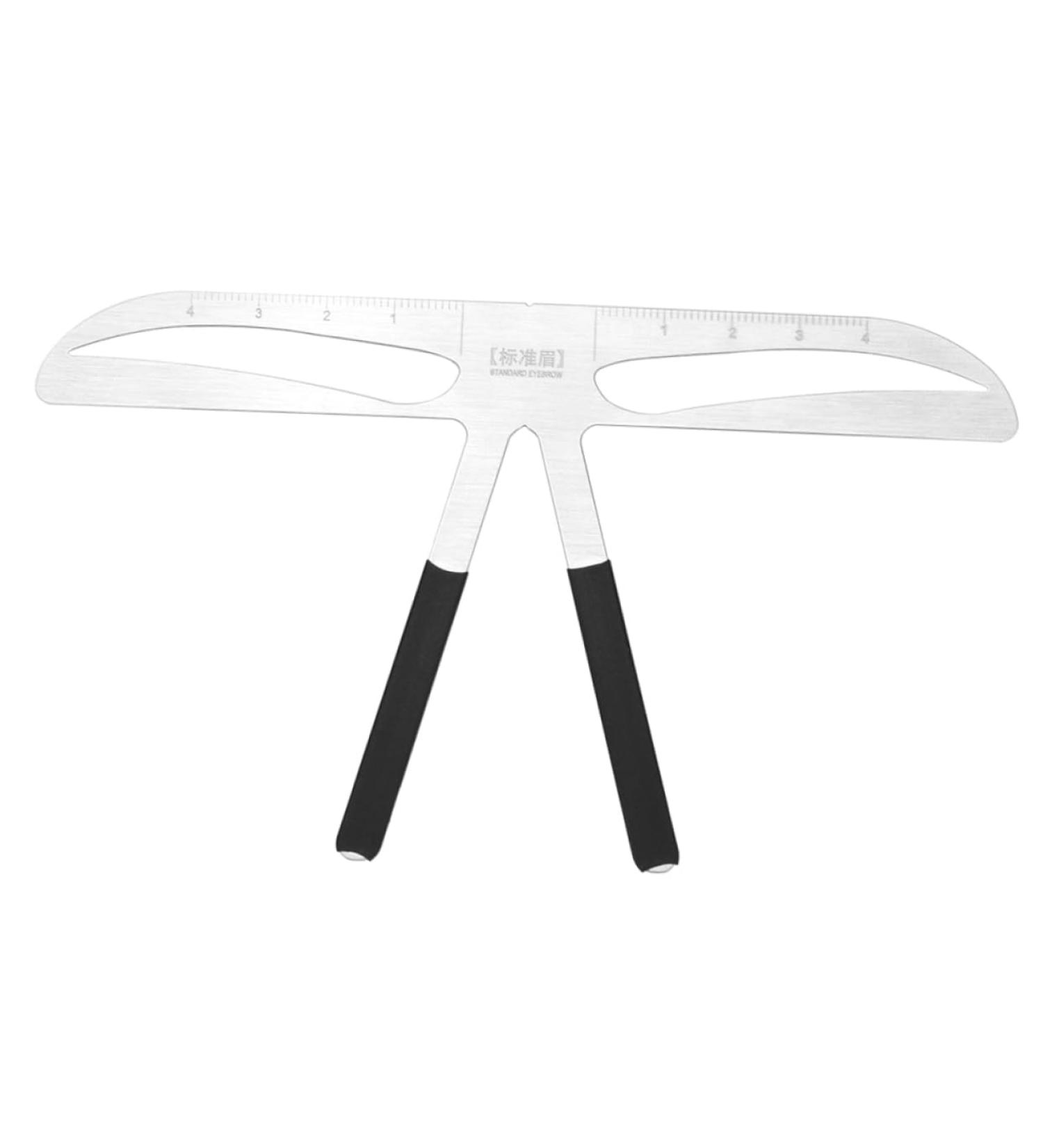 NOLITOY Eyebrow Tattoos Ruler Eyebrow Stencils Eyebrow Microblading Ruler Measuring Ruler Portable - Buy Online on GoSupps.com