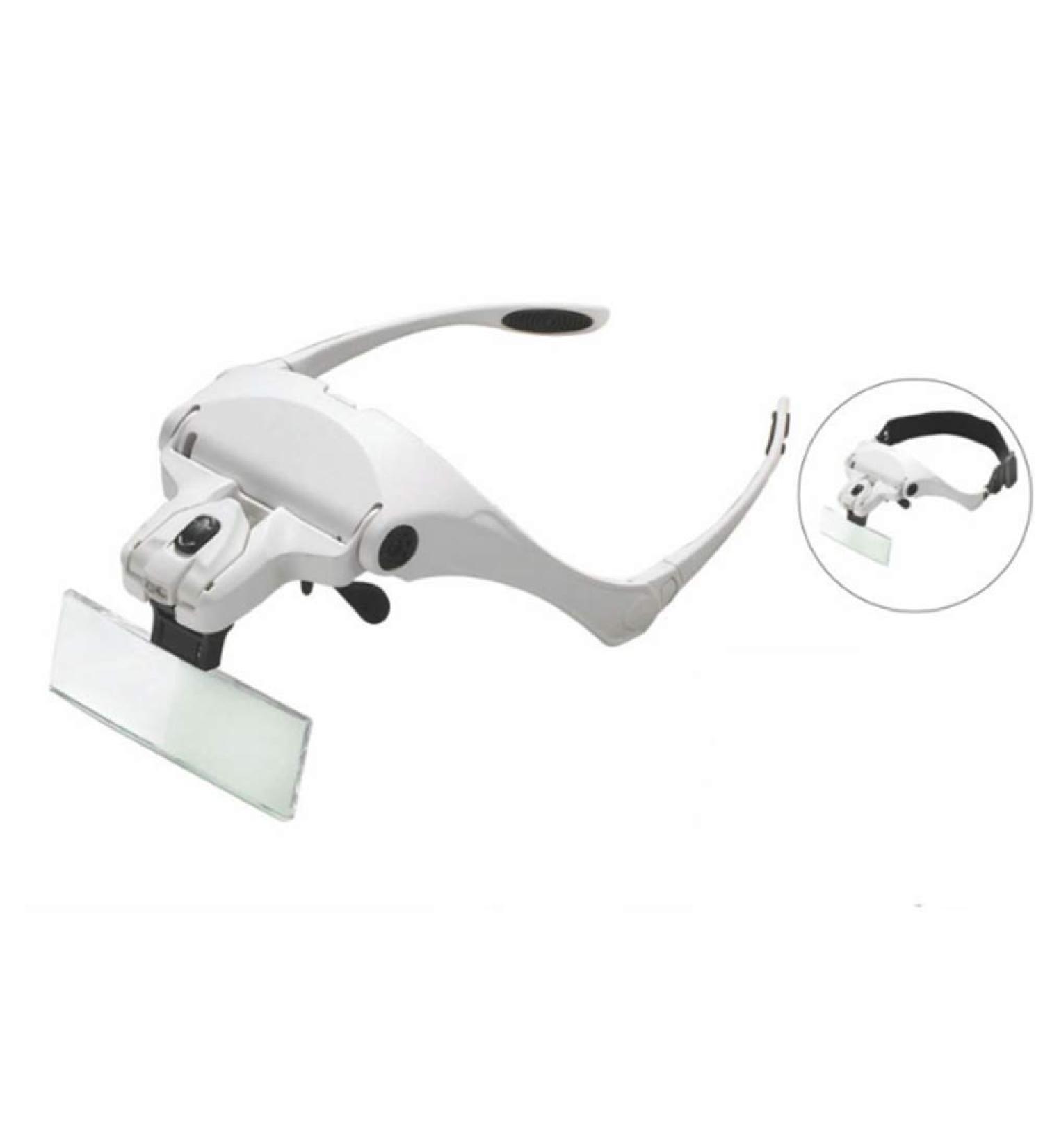 Magnifiers Led Light Glasses Head-Mounted Magnifying Glass Tool Microscope Optical Lenses Protect Vision Without Hurting Eyes Lofty Ambition - Buy Online on GoSupps.com