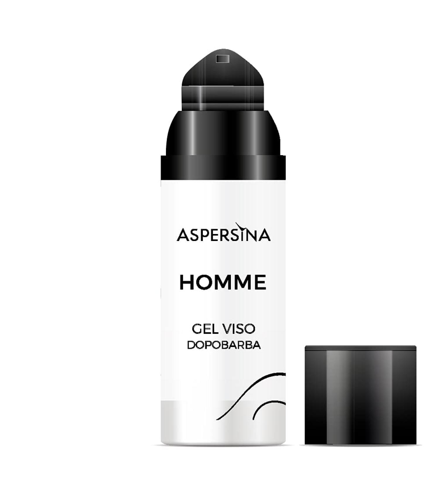 Pharmalife New for 2021 - Aspersine Homme Dopobarba Face Gel - Soothing and Refreshing - Specifically for Irritations and Redness - 50 ml.