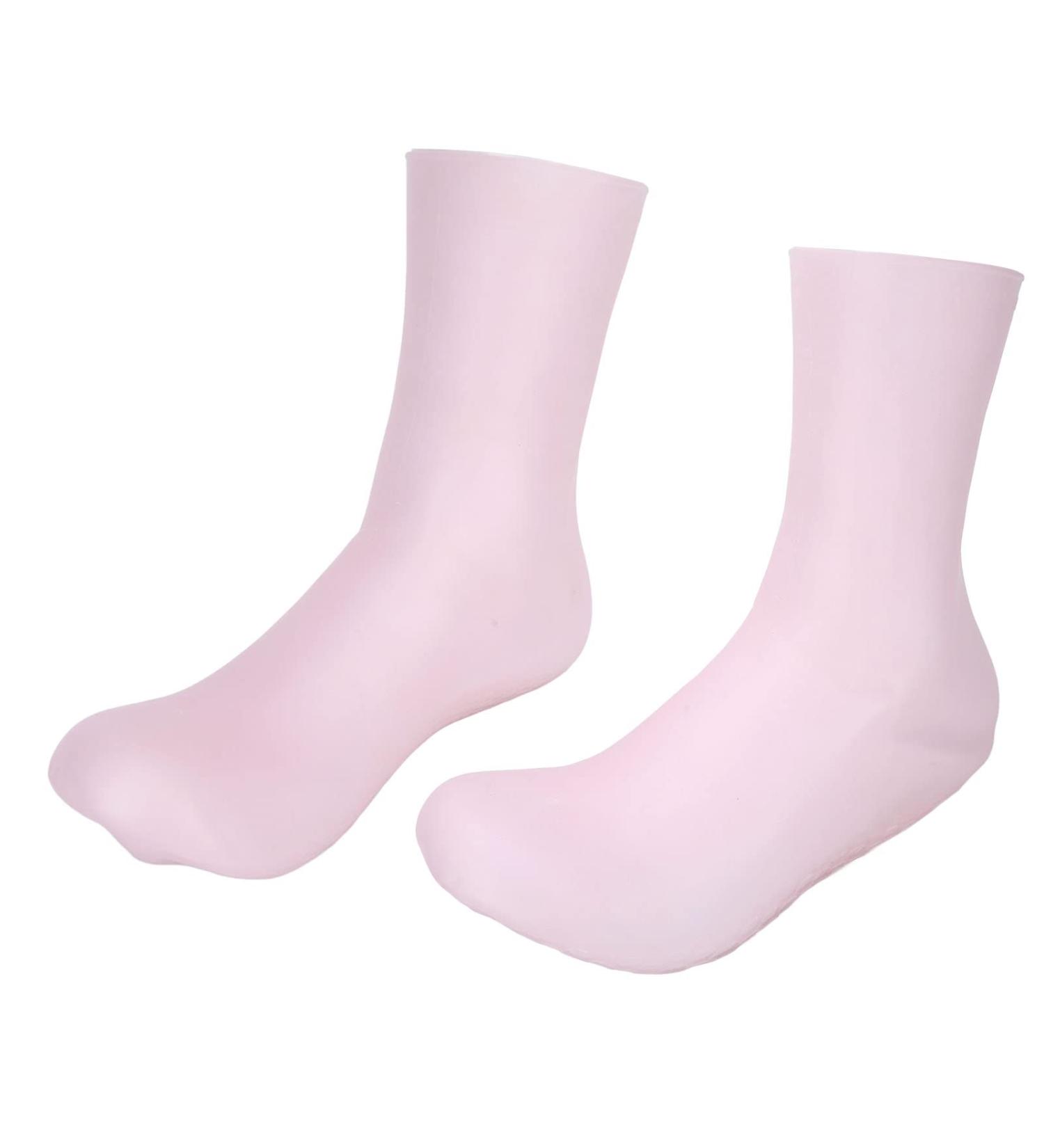 Gel Moisturizing Socks ANGGREK Silicone Socks Shock Absorption Prevent Cracking Silicone Moisturizing Socks Gel Moisturizing Socks(L) - Buy Online on GoSupps.com