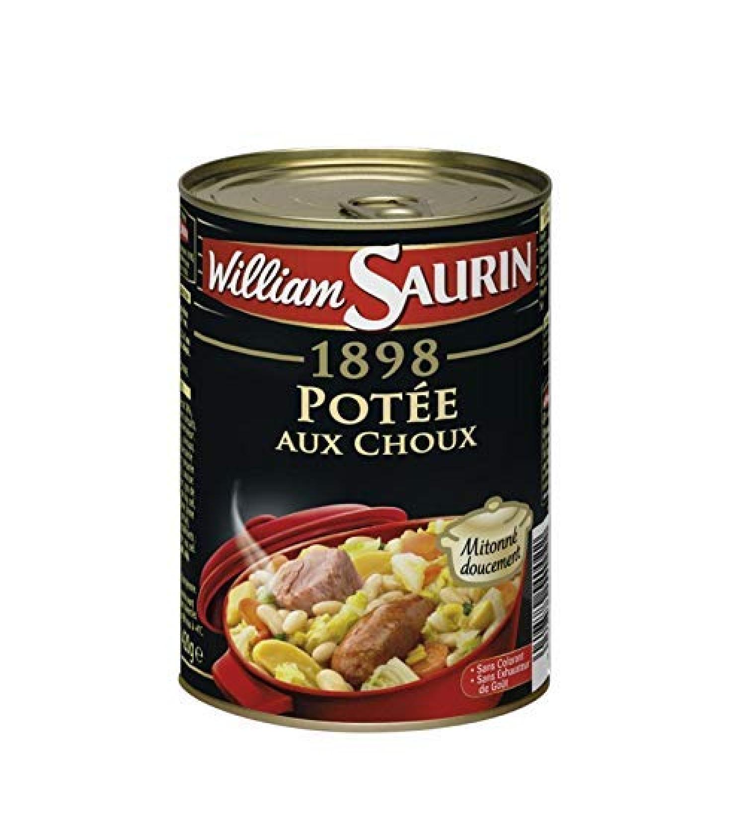 WILLIAM SAURIN - Cabbage Stew 420G - (Pack of 4)