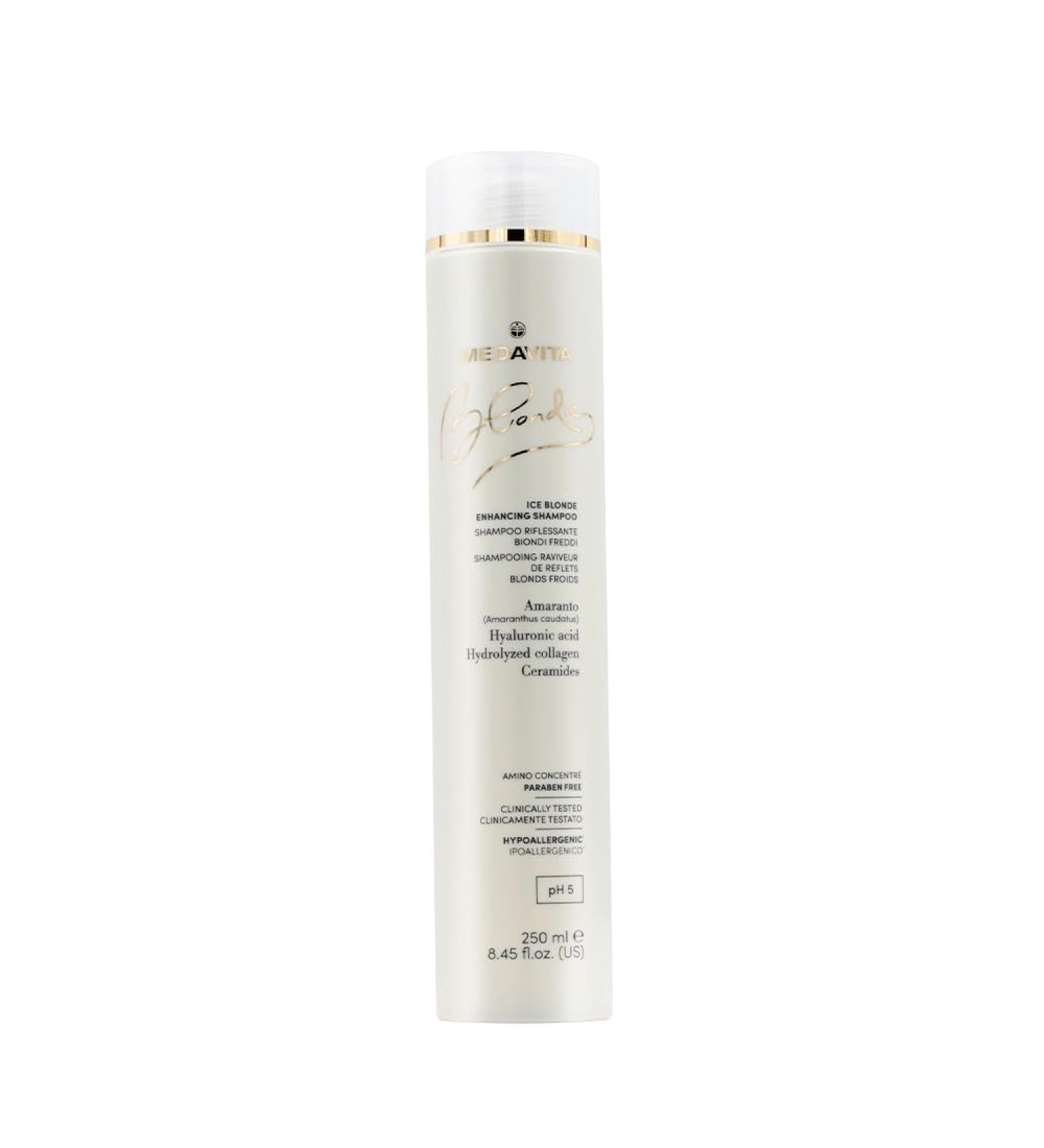 Medavita Blondie Ice Illuminating Shampoo For Cool Blondes 250ml