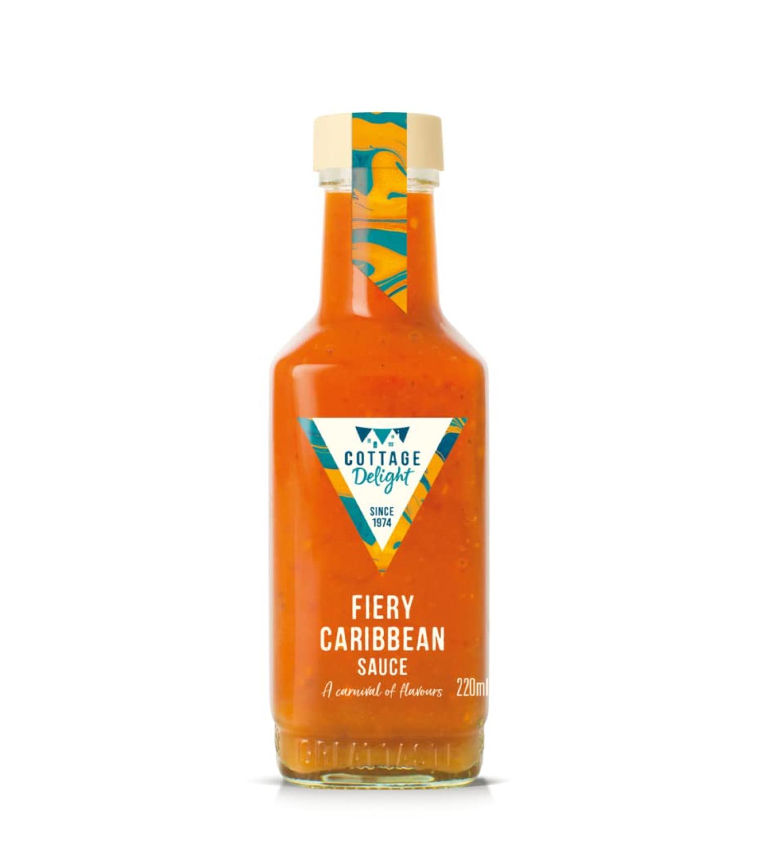 Cottage Delight Fiery Caribbean Sauce - Spicy & Authentic Flavors | Buy Online - Buy Online on GoSupps.com