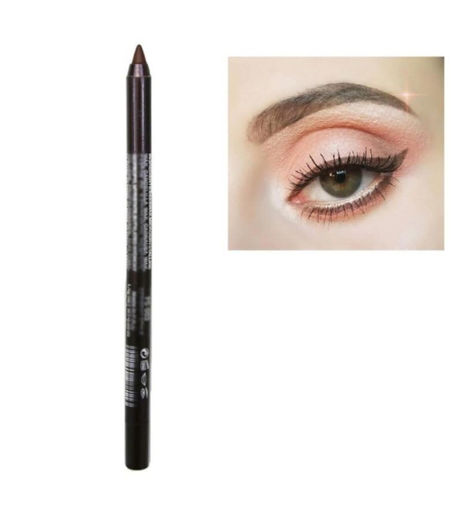14 Colors Pearlescent Eyeshadow Pencil Waterproof Long Lasting Glitter Shimmer Eye Shadow Pen Eyeliner Stick Eyes Makeup Tools (Color : 16) - Buy Online on GoSupps.com