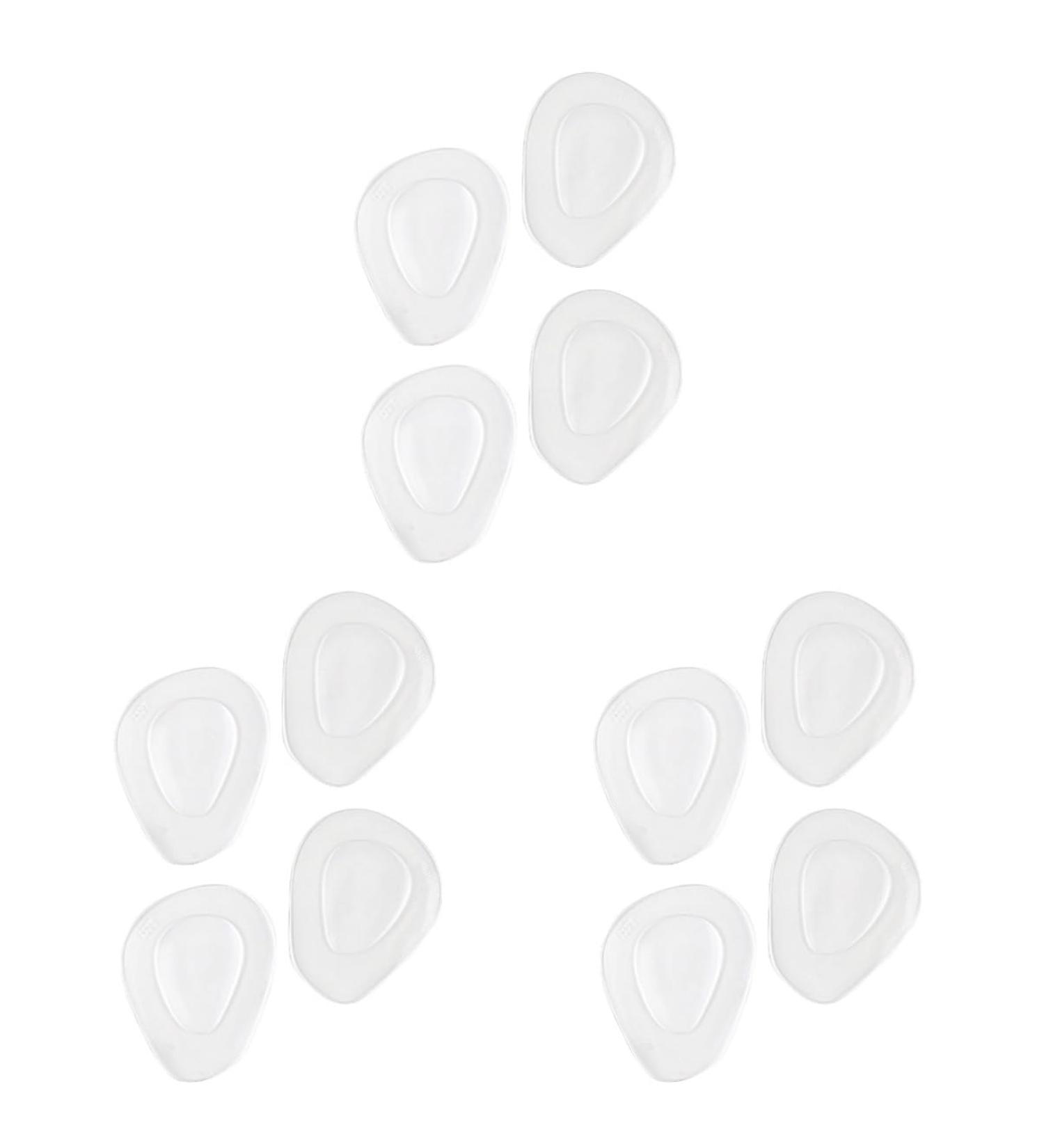 Healvian Non-Slip Cushion Insoles for Women 6 Pairs Transparent High Heel Pads & Forefoot Inserts Perfect Gifts for Girlfriend - Buy Online on GoSupps.com