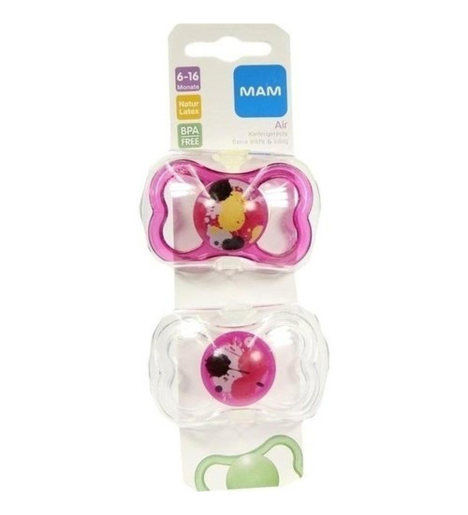 Mam Air latex 6-16 months 2 hours