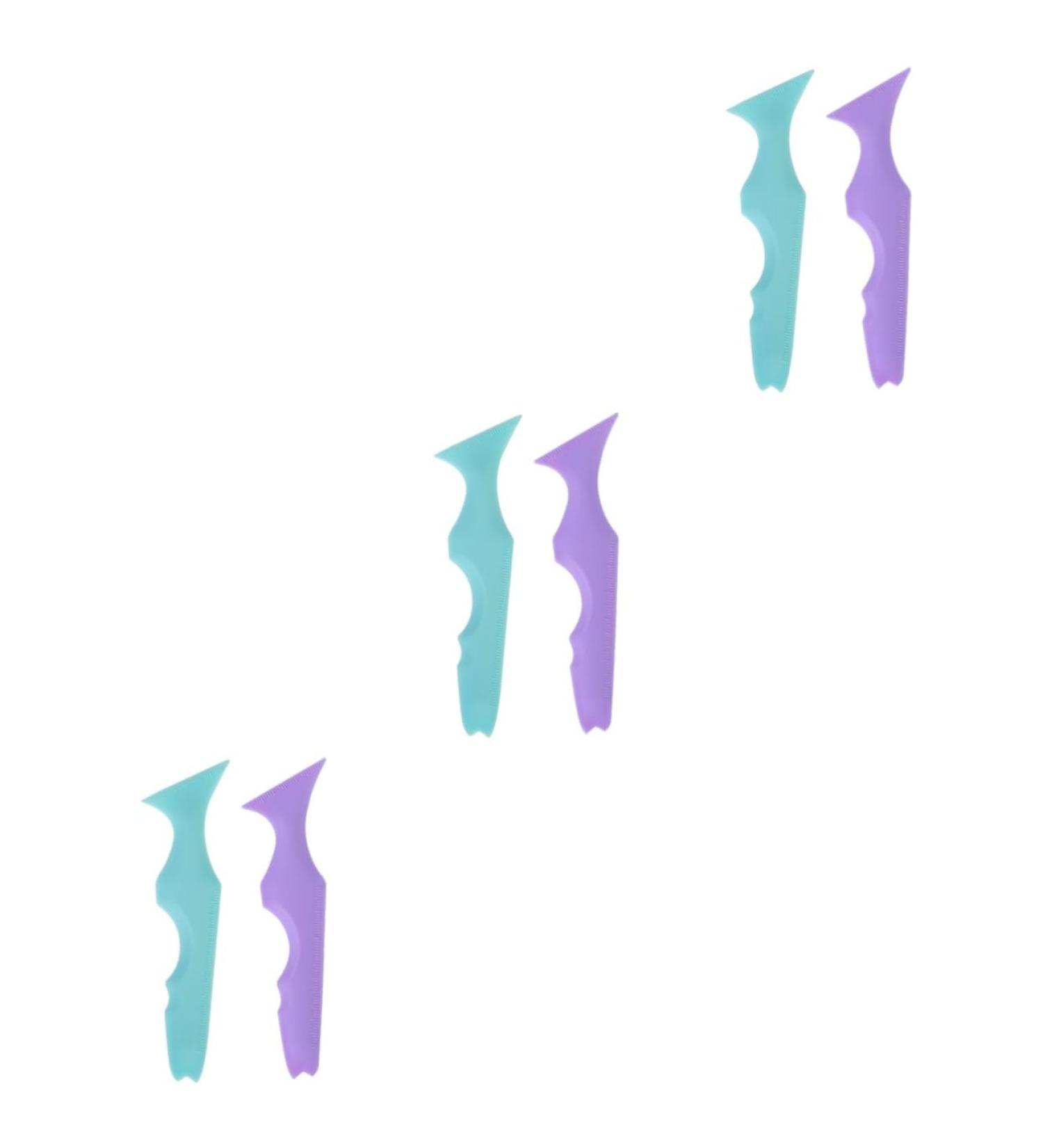 minkissy 6pi ces Pochoirs Eyeliner Silicone Pour Maquillage Yeux Outils Et Dessin Et Facile Lignes Pour Toutes Occasions 1 unit (Lot de 1) couleur assortie -1x3pcs - Buy Online on GoSupps.com