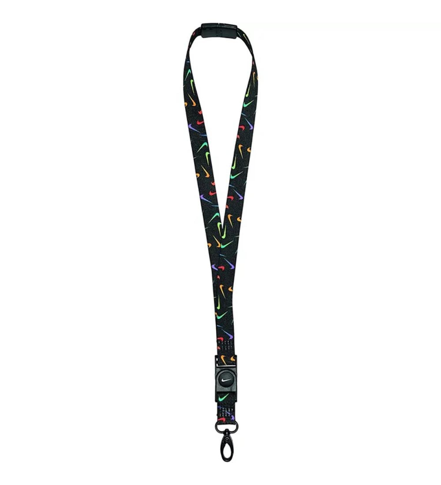 Nike Premium Lanyard Black | White
