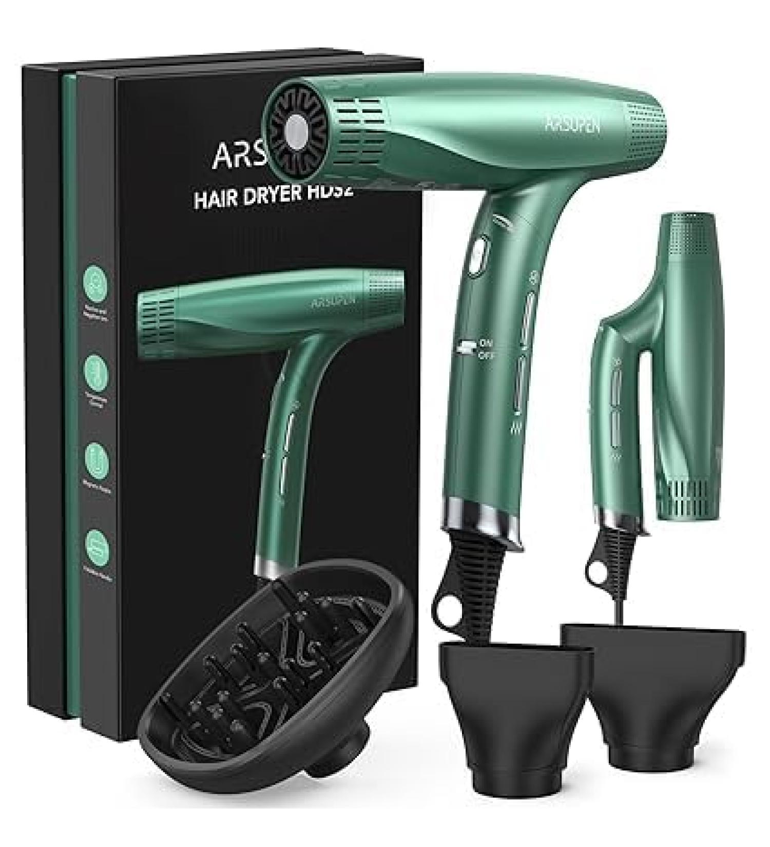Professional Dual Ionic Hair Dryer - 12 Modes 110 000 RPM Foldable & Quiet for Travel & Salon - Buy Now - Buy Online on GoSupps.com