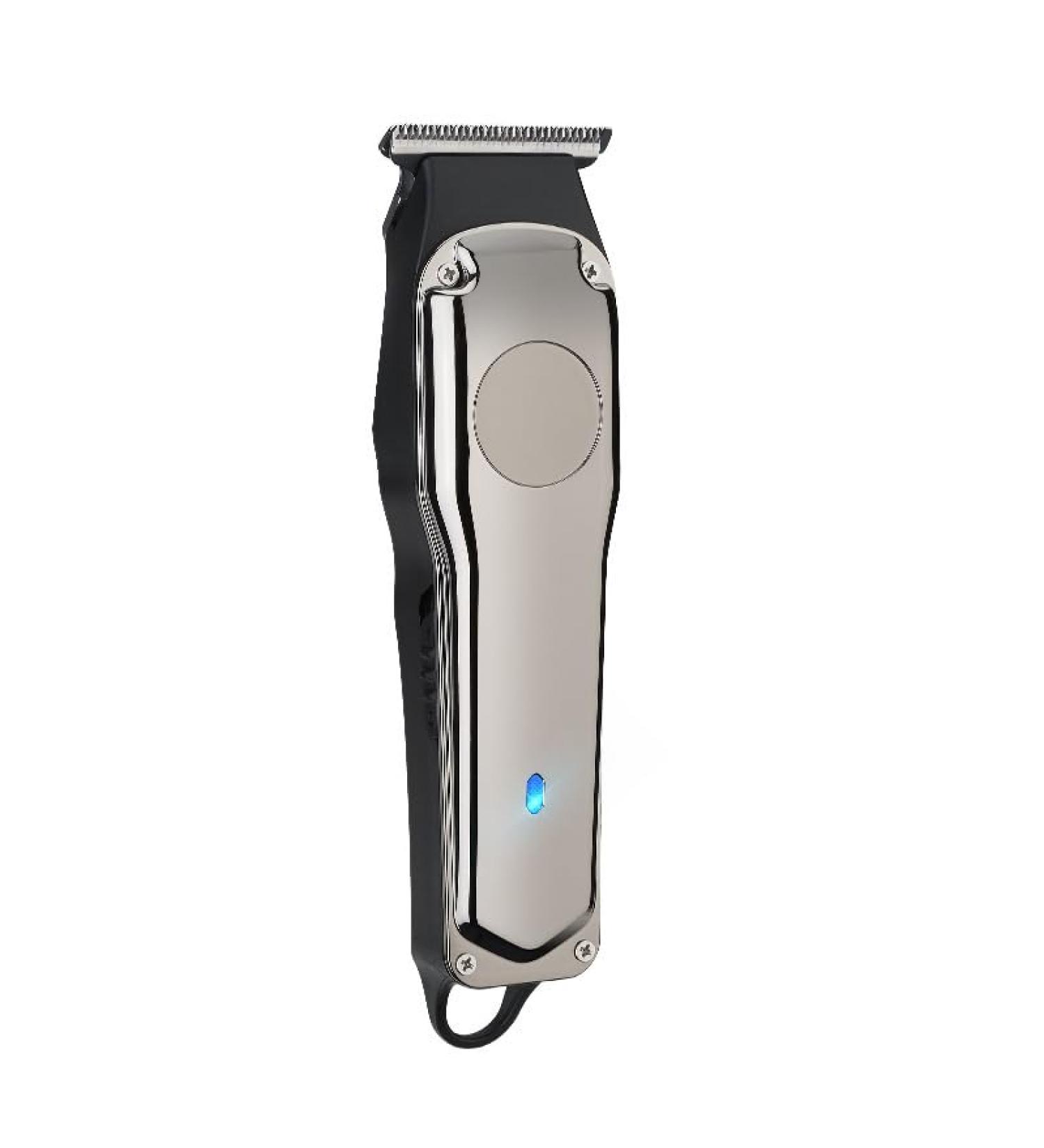 Pro Hair Clipper Fader for Men Oil Head Hair Trimmer Children Can Use Electric Clippers Modern Design Sense Rechargeable Razor Modern Silver - Buy Online on GoSupps.com