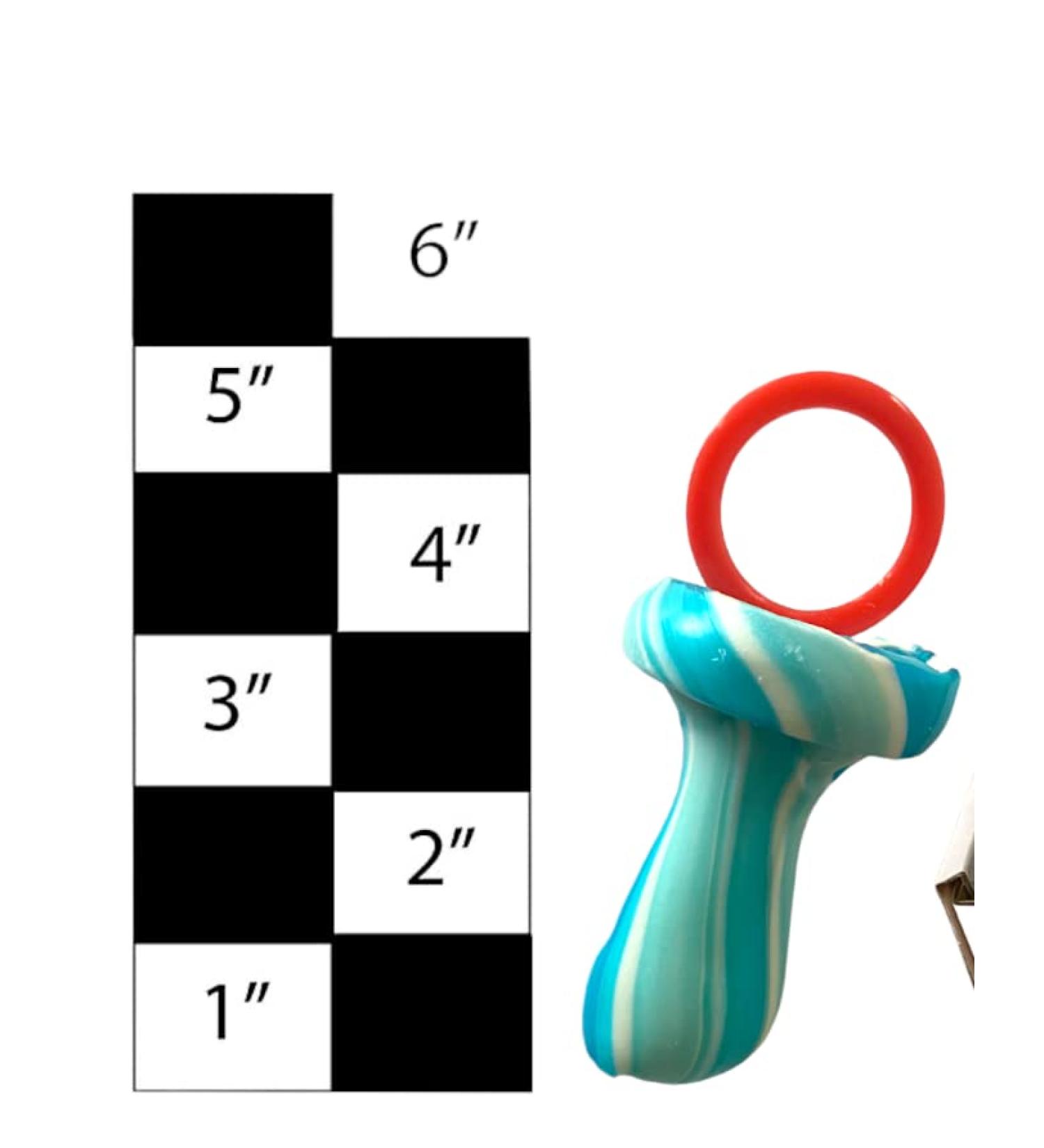 20 X Giant Blue Raspberry Rock Dummy Uk Made Party Favours Cake Decoration Handmade Dummies Display Box Included