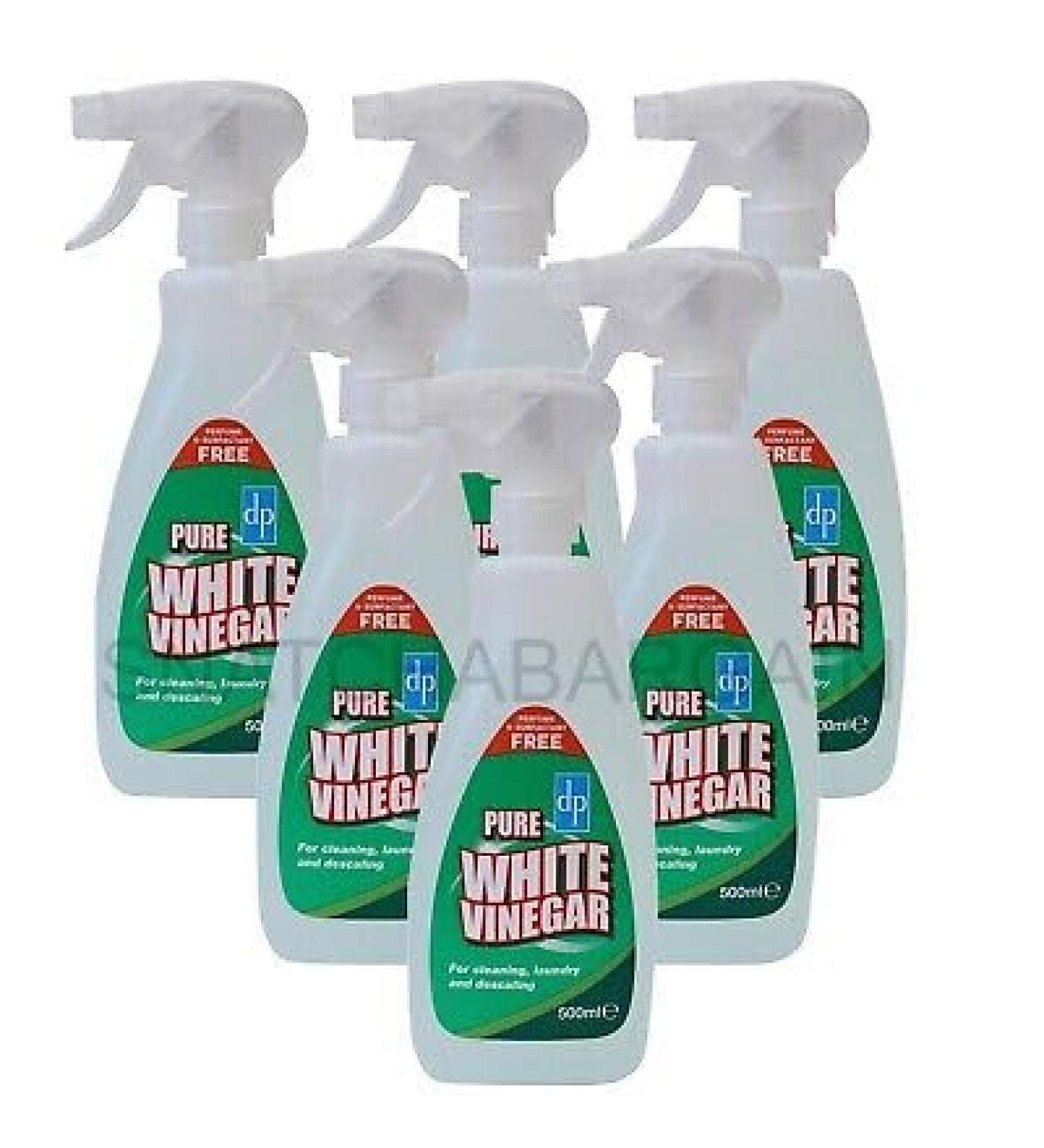 Dri Pak Pure White Vinegar Cleaner - 500ml (Pack of 6) | Multi-Purpose Cleaning Solution | Eliminates Odors | Simple and Safe Cleaning Power - Buy Online on GoSupps.com