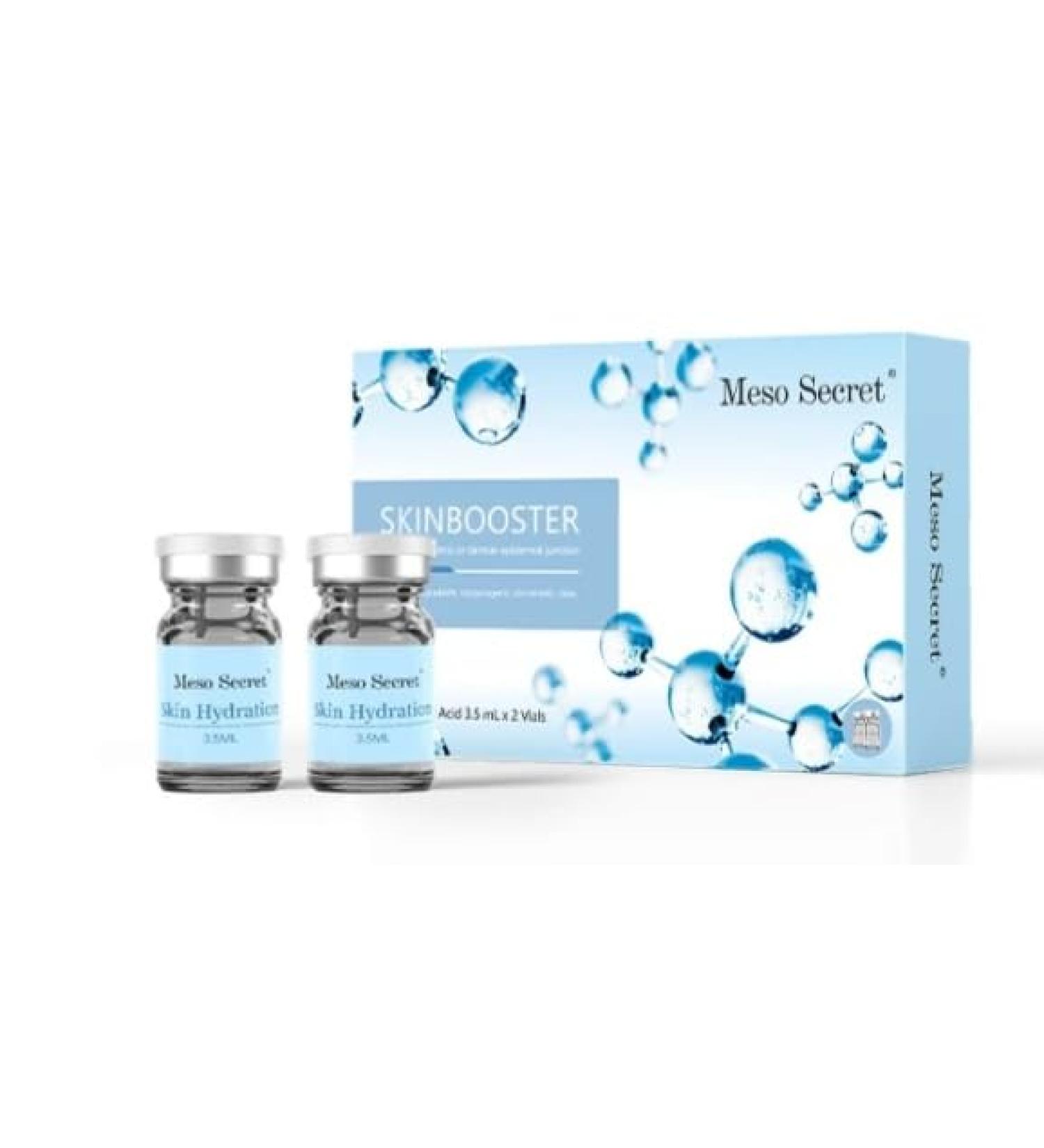 Meso Secret Pure HA Hyaluronic Acid Gel Skinbooster Intense Hydration 20mg/ml Microneedling Mesotherapy - Buy Online on GoSupps.com