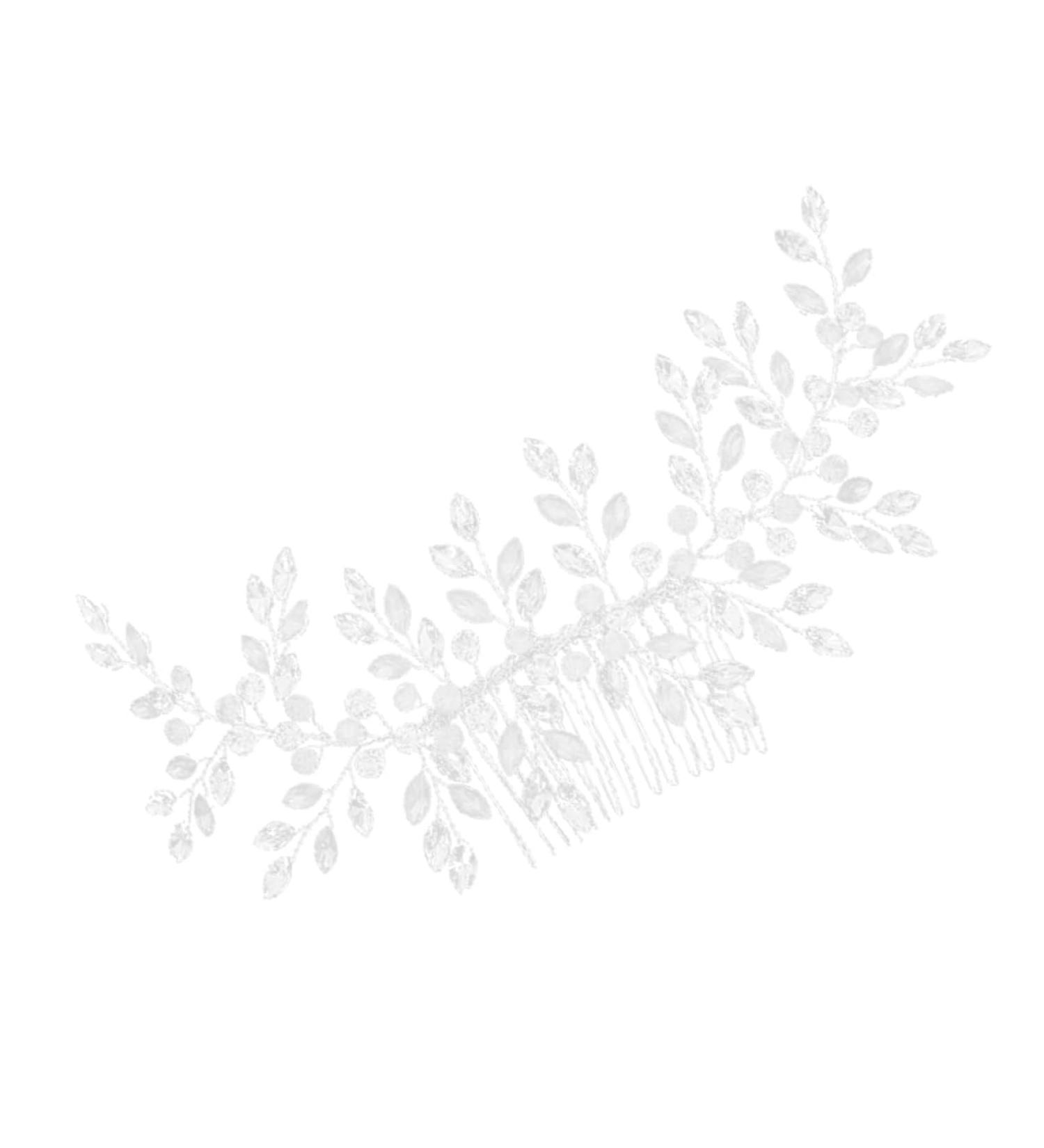 FRCOLOR Bridal Hair Comb Crystal Hair Comb Wedding Hair Comb Bridal Hair Accessory Bridal Headdress Hair Comb for Bride - Buy Online on GoSupps.com