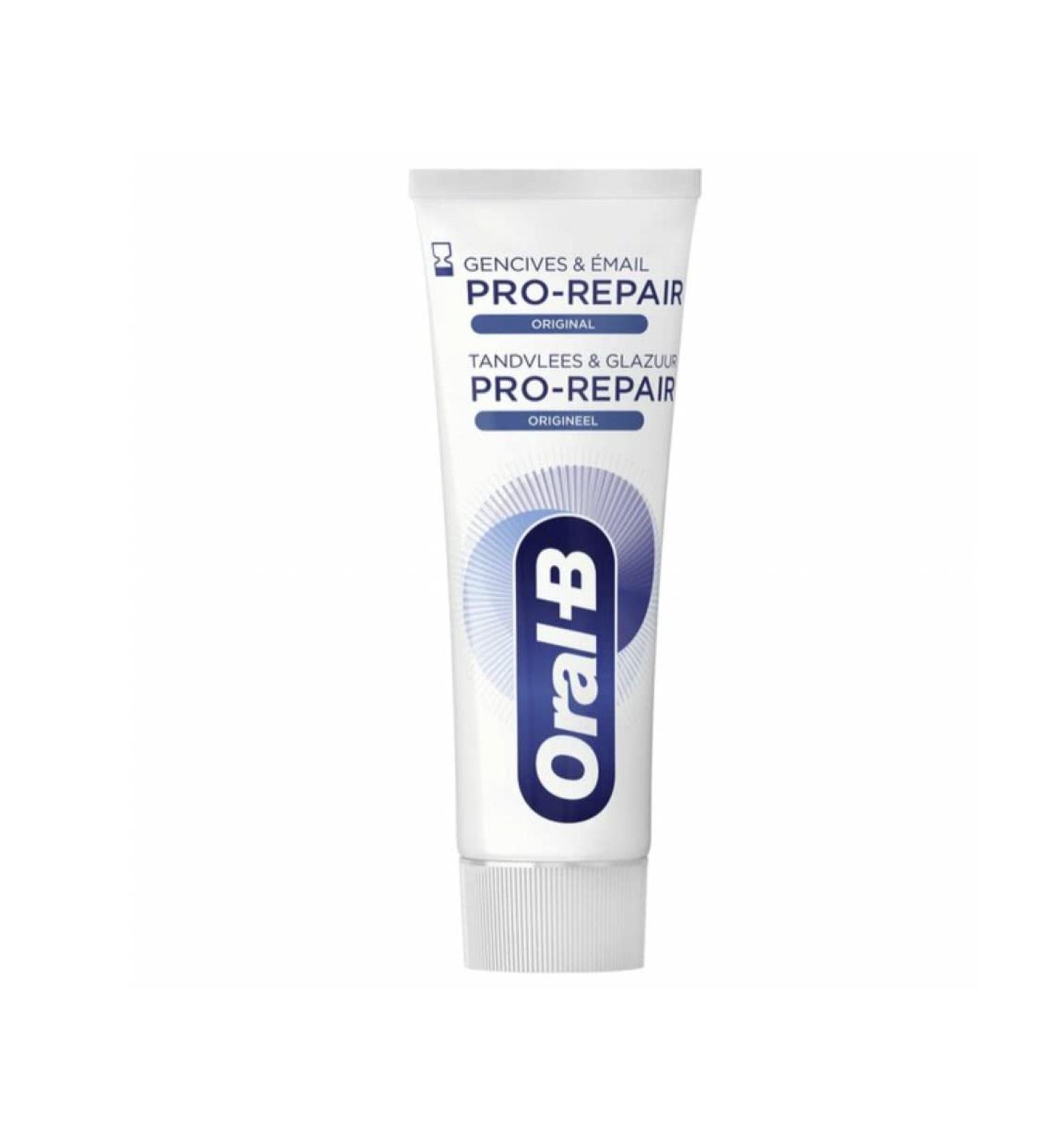 ORAL-B Pro Repair Original Gum & Enamel Pastes 2x75ml - Buy Online on GoSupps.com