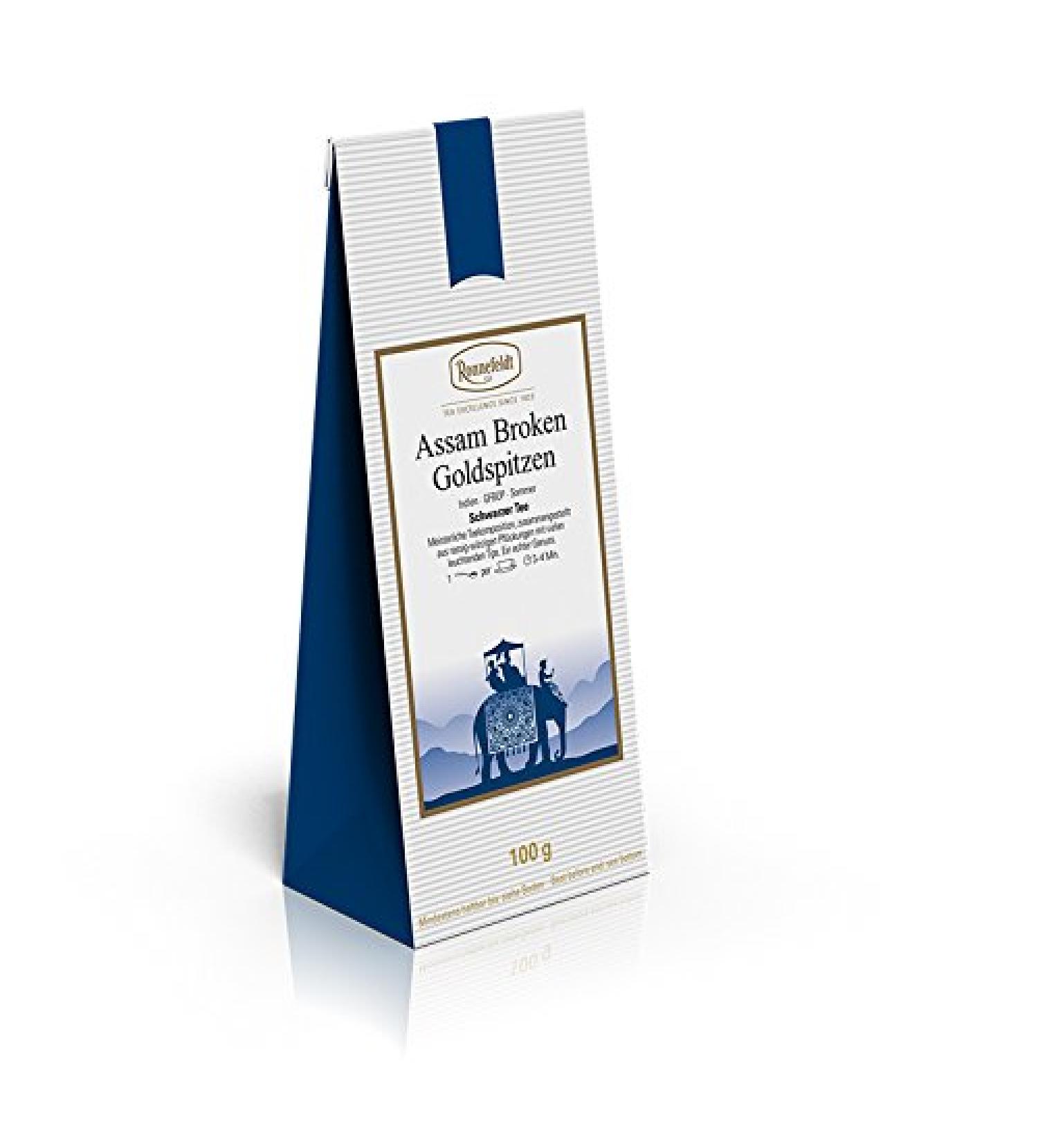  Ronnefeldt Ronnefeldt - Assam Broken Golden Tips - Assam Black Tea - 100g - Buy Online on GoSupps.com