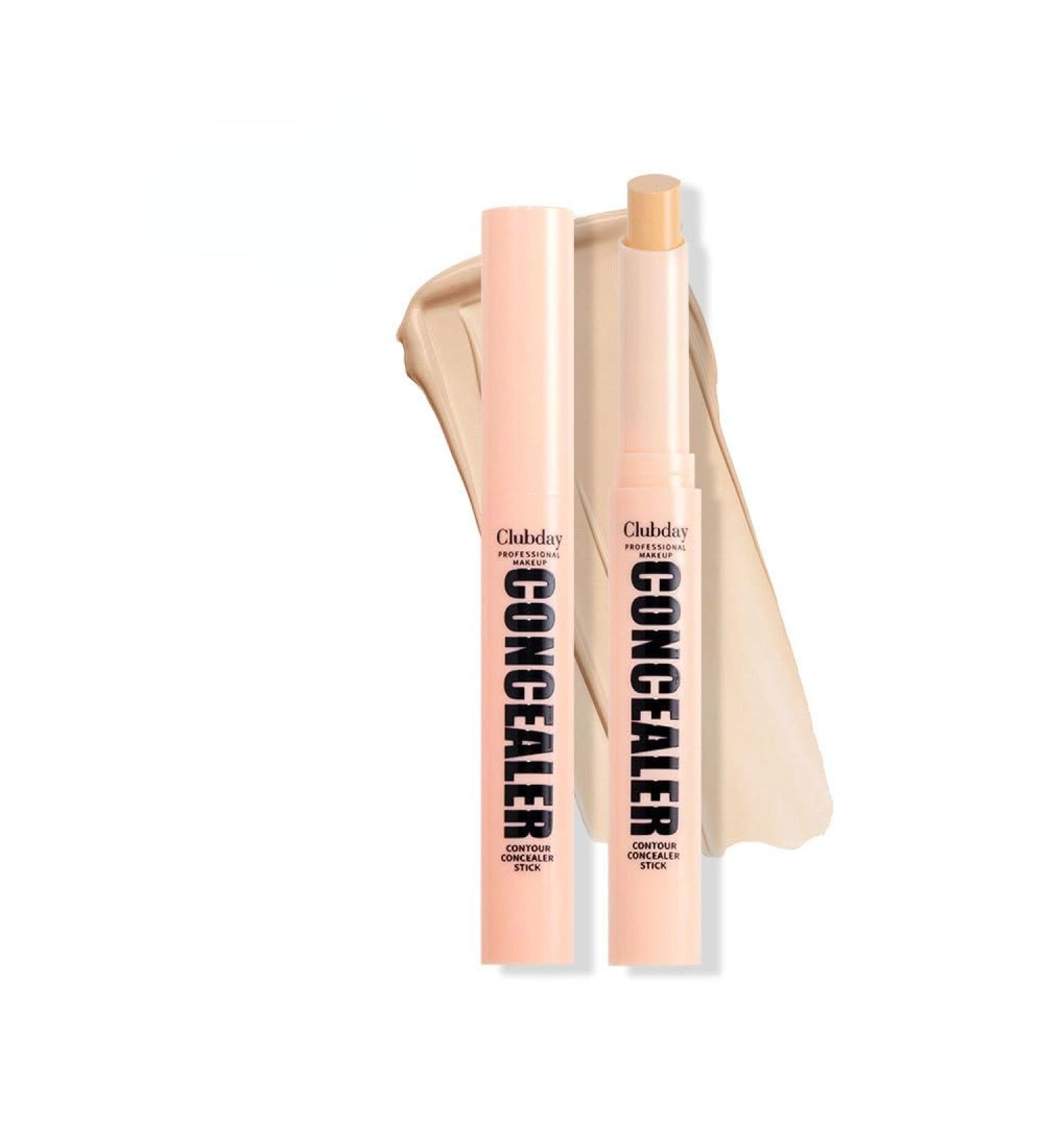 INTEROOKIE Natural Three-dimensional Matte Waterproof Concealer Stick - Perfect for Face and Body Grooming (4) - Buy Online on GoSupps.com